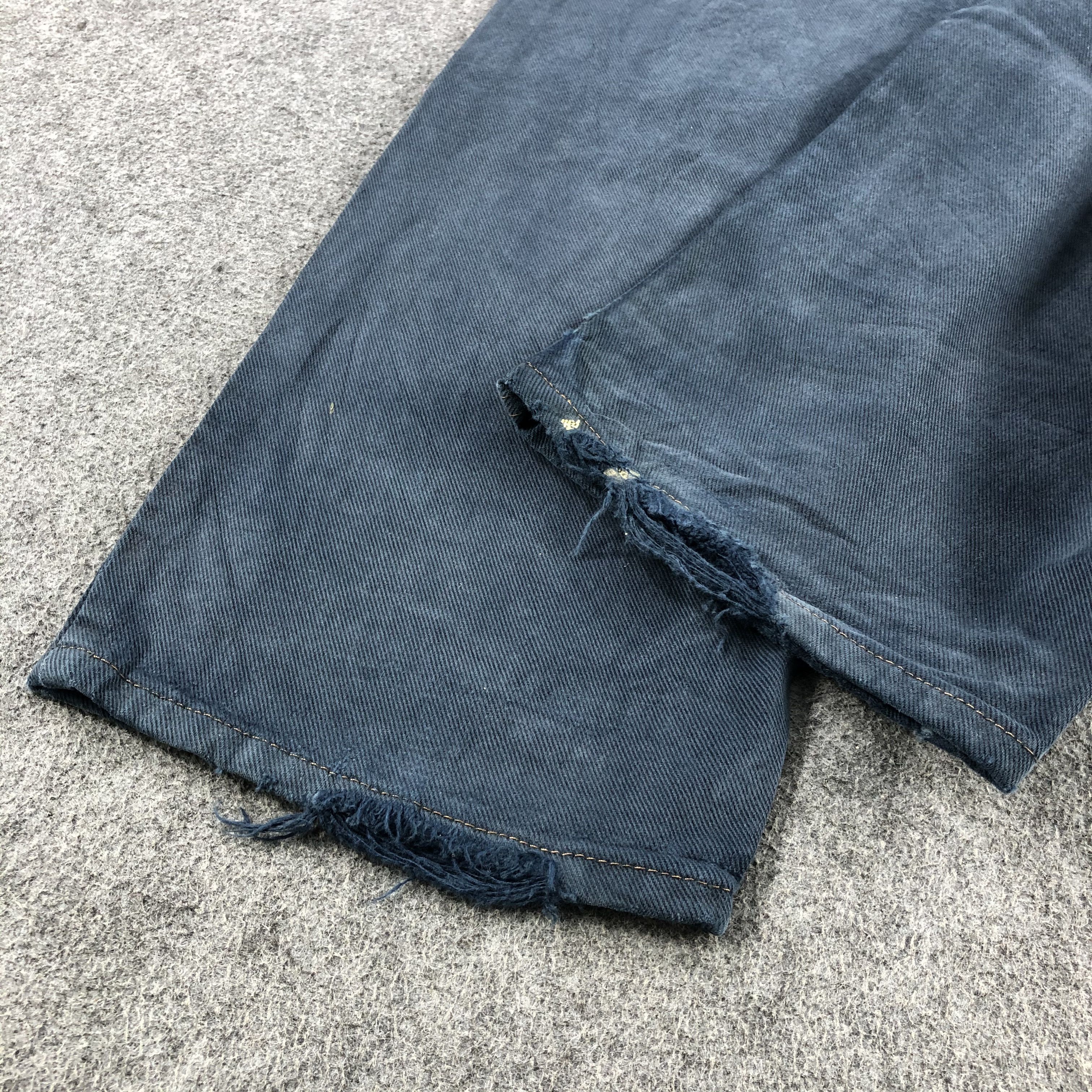 Levi's 90s Vintage Blue Wash Levis 554 Jeans-J2178 Size US 33 - 6 Thumbnail