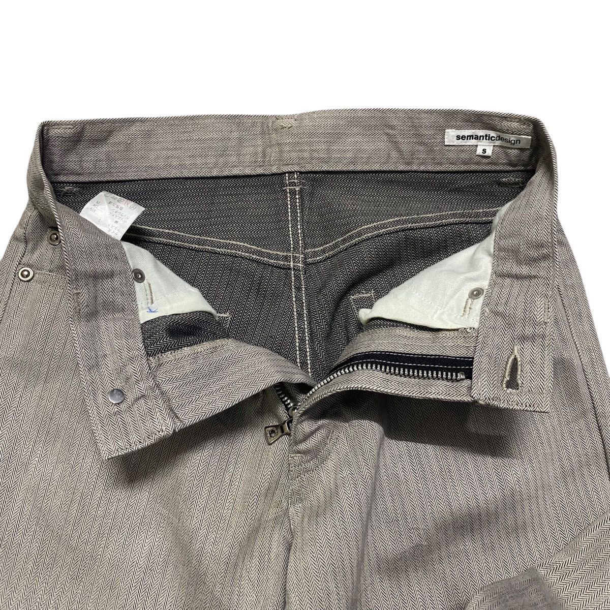 semanticdesign Semantic Design Stripe Denim Flare Jeans Size US 28 / EU 44 - 15 Thumbnail