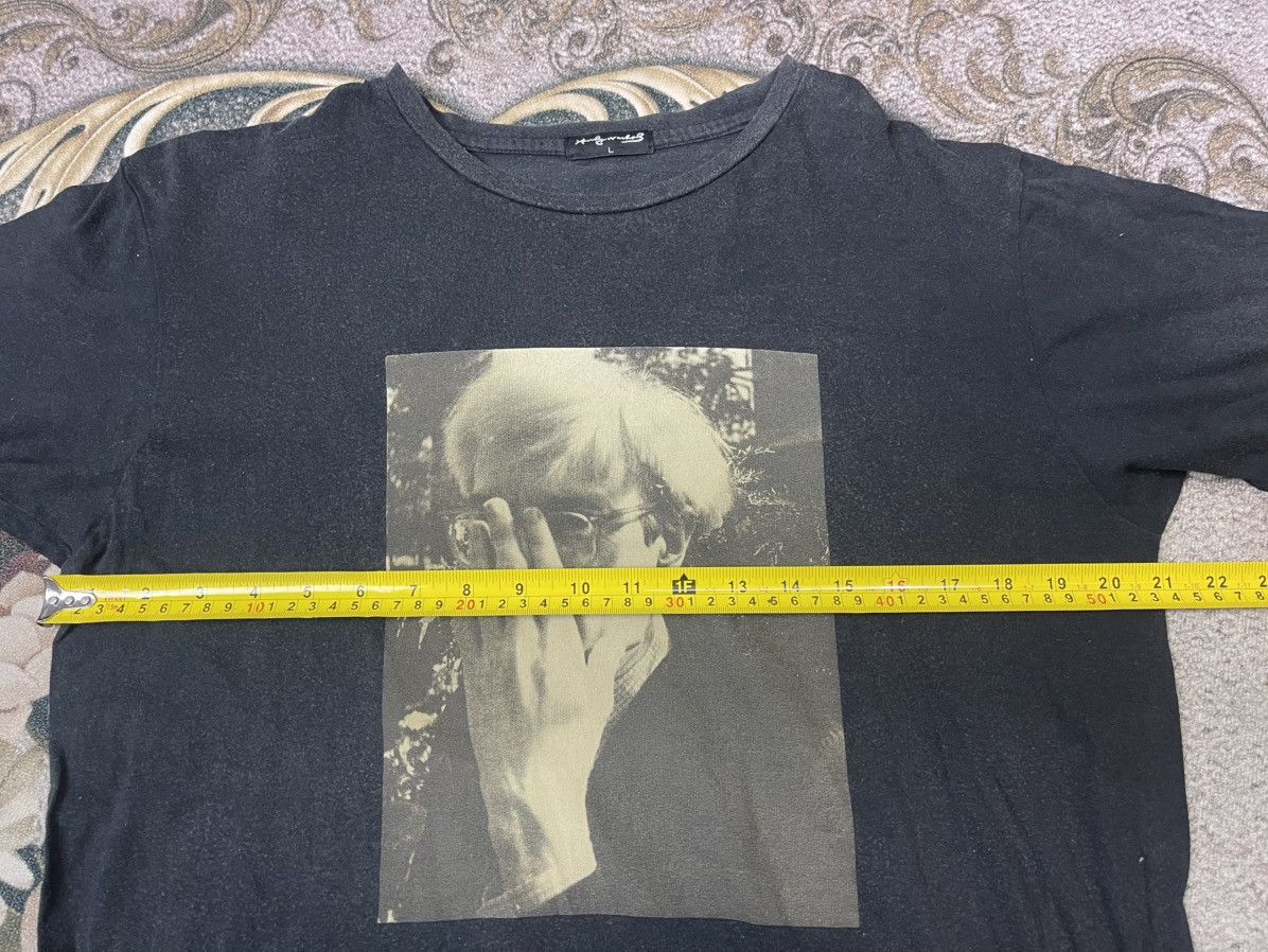 Andy Warhol × Uniqlo Vintage Andy Warhol Big Logo Tshirt Streetwear Size US L / EU 52-54 / 3 - 6 Thumbnail