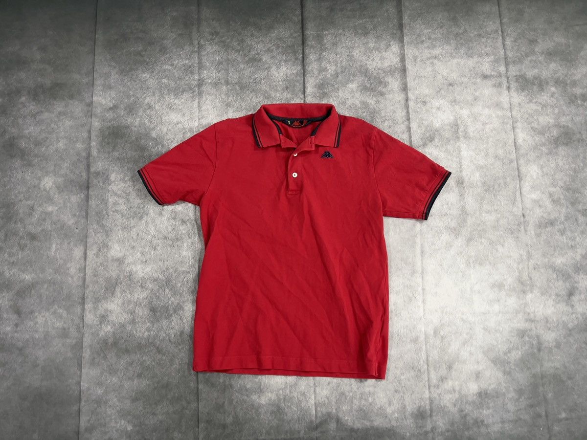 Kappa Robe di Kappa Men’s Red Short Sleeve Collared Polo LA POLO Size US S / EU 44-46 / 1 - 1 Thumbnail