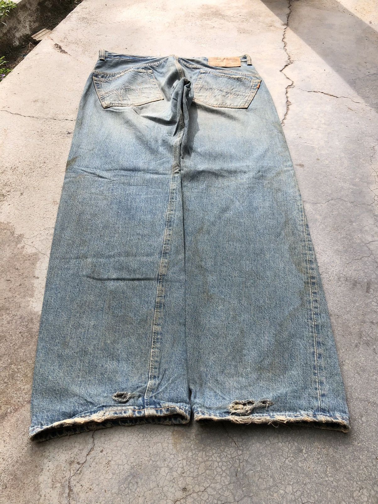 Edwin RUSTY BLUE EDWIN SELVEDGE DENIM Size US 35 - 12 Thumbnail