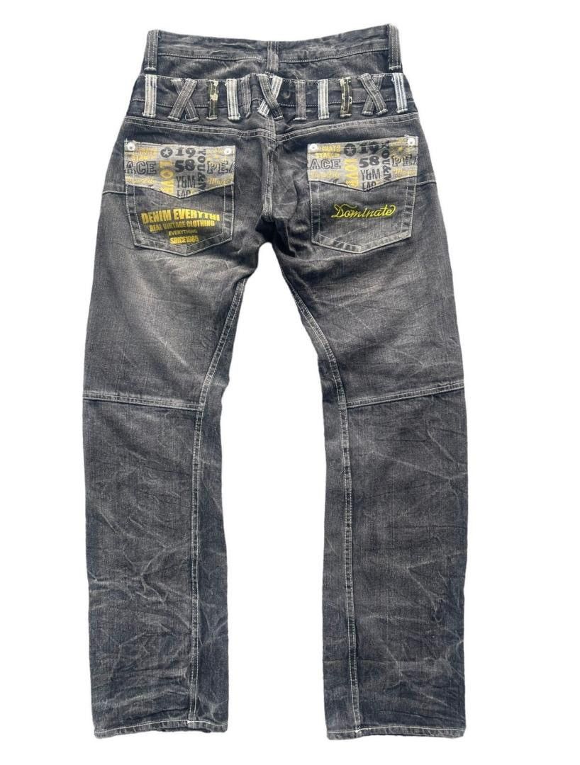 Japanese Brand Dominate Double Waist Streetwear Jeans Size US 30 / EU 46 - 3 Thumbnail