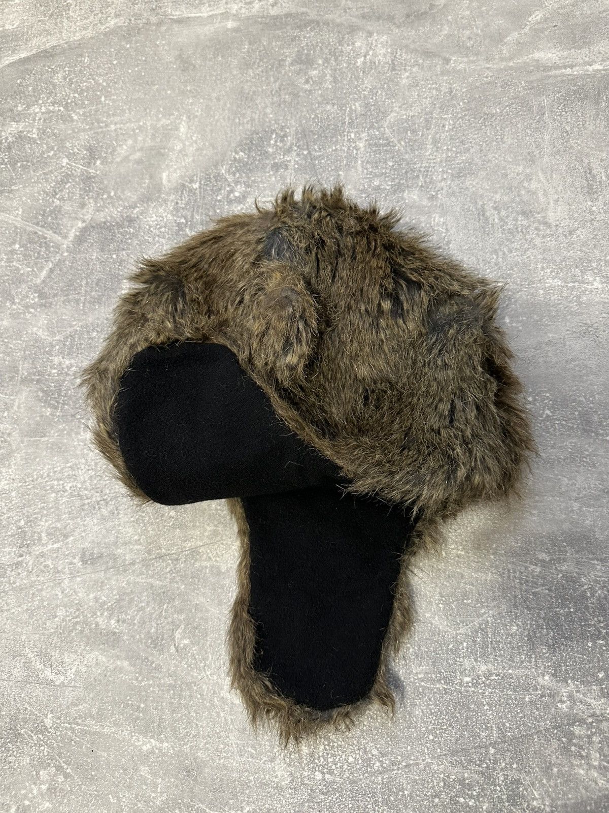 Hysteric Glamour × Japanese Brand Ushanka Trapper Hat Furry Mohair Fuzzy Fur Hat Y2K 90s rare Size ONE SIZE - 3 Thumbnail