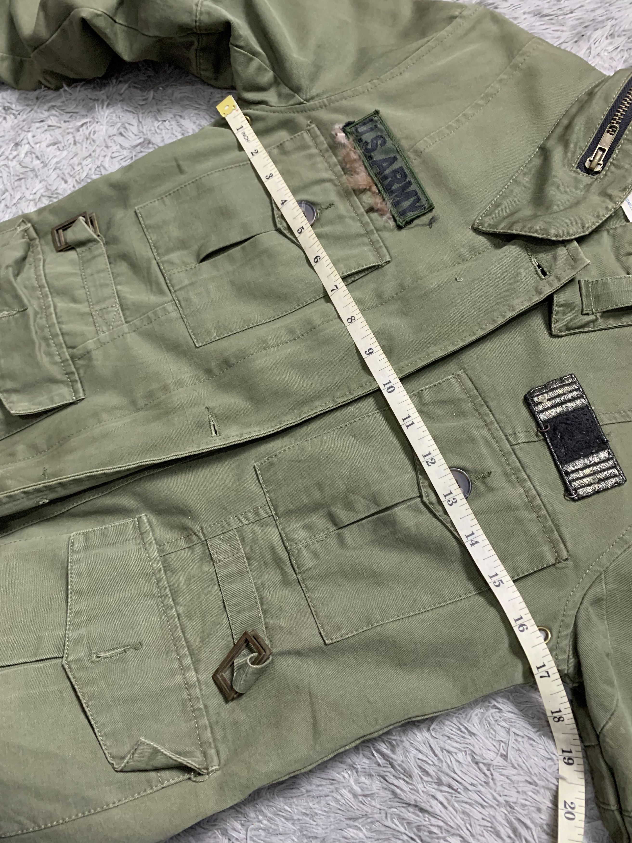 Japanese Brand Chaos Culture Military Shirt with Artwork inside Size S / US 4 / IT 40 - 8 Thumbnail