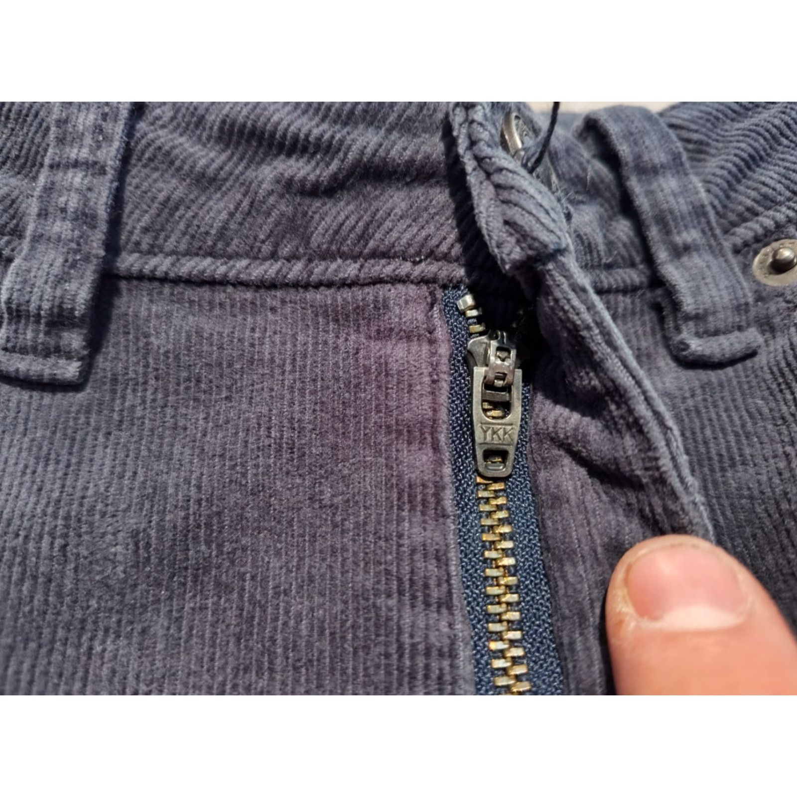 Patagonia Patagonia Corduroy Pants Womens 27 Slim Fit Skinny 55055 Organic Cotton VGUC Blue/Gray Size 27" / US 4 / IT 40 - 6 Thumbnail