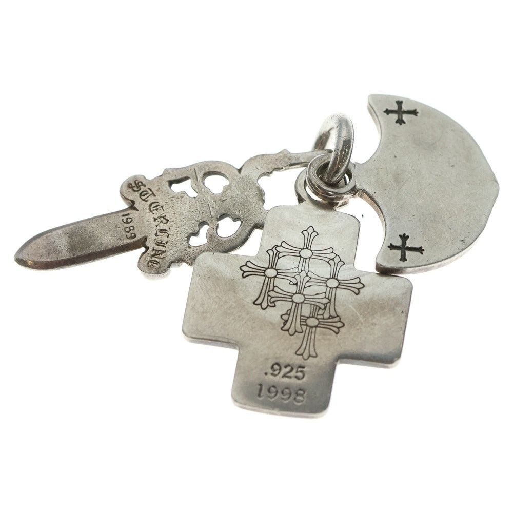 Chrome Hearts CHROME HEARTS Silver 3 Trinket Pendant Top BCA202 Size ONE SIZE - 6 Thumbnail
