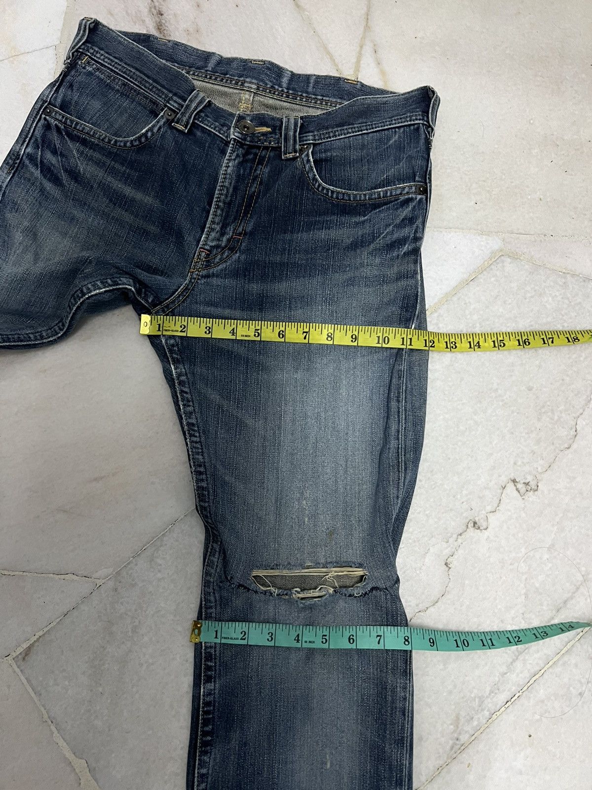 Vintage × Wrangler WRANGLER FLARE JEANS Size US 32 / EU 48 - 12 Thumbnail