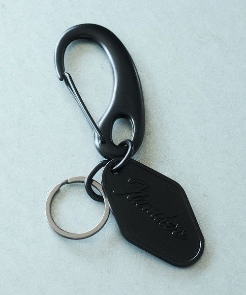 Number (N)ine Number nine LOGO PLATE KEY Ring Size ONE SIZE - 1 Thumbnail
