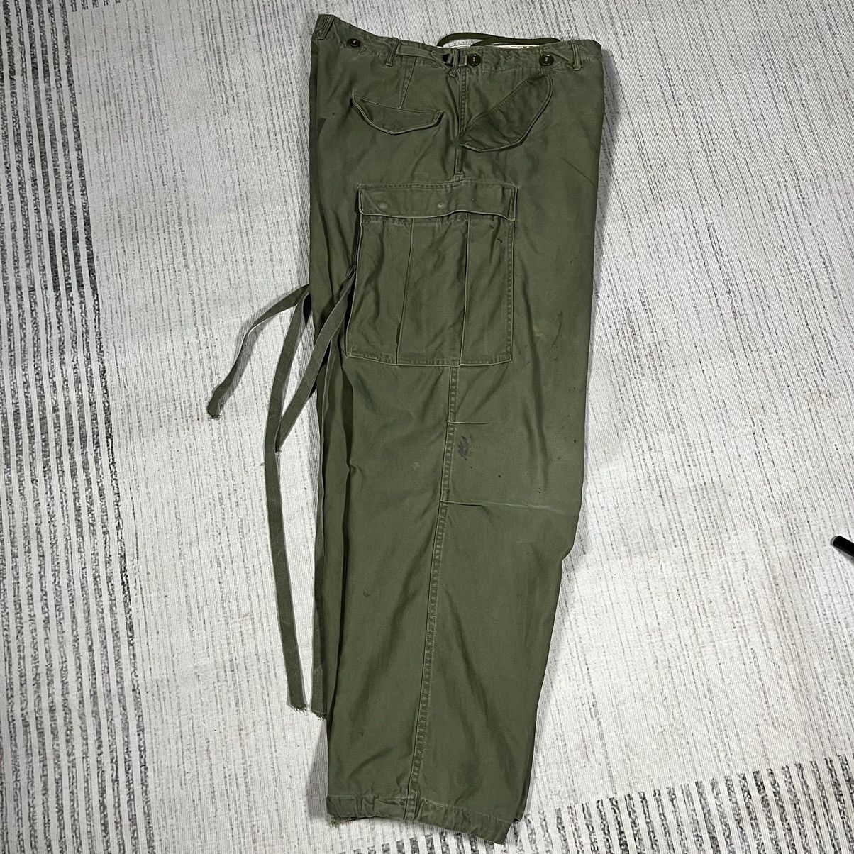Vintage OG 50s U.S Army Fulton Trouser M-1951 Size US 35 - 12 Thumbnail