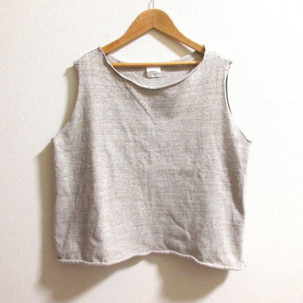 Other Gauze Sleeveless Wide Cut and Sewn Others Tops DUTY FREE for USA