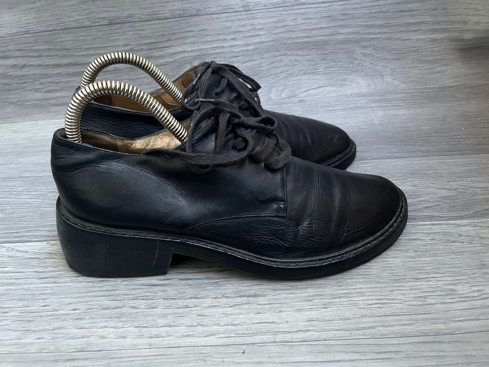 Ann Demeulemeester Ann Demeulemeester Platform Derby Shoes Sz 38 Size US 8 / IT 38 - 5 Thumbnail