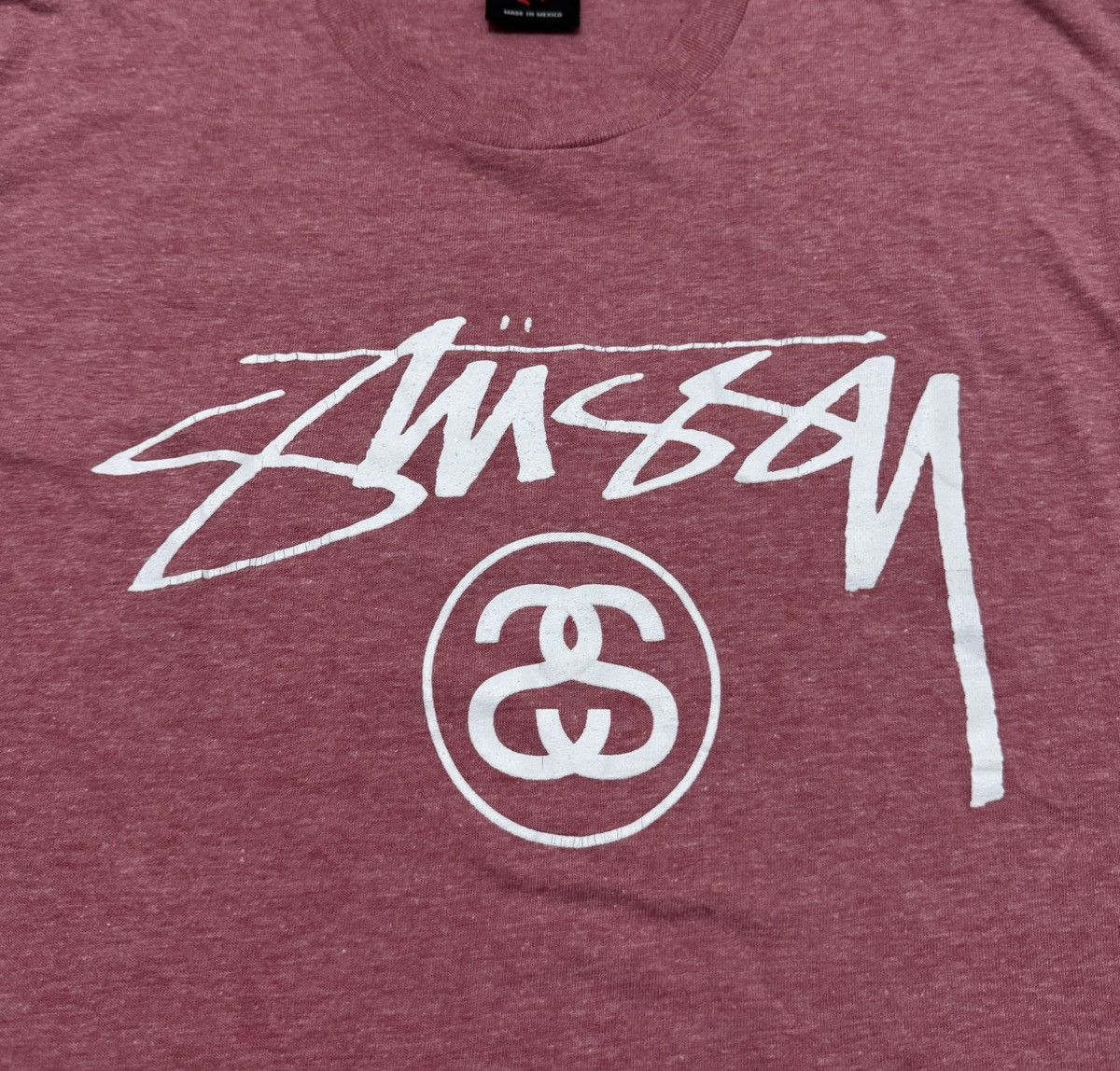 Stussy STUSSY 50% Cotton 50% Polyester Mexico Tee Size US S / EU 44-46 / 1 - 3 Thumbnail