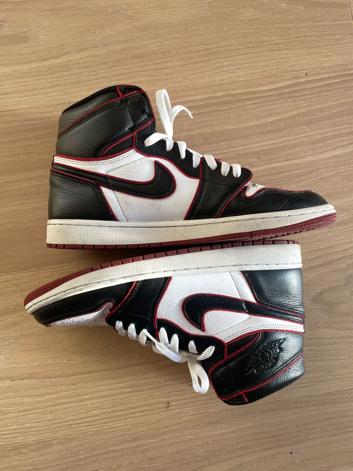 Jordan Brand Air Jordan 1 Retro High OG 'Bloodline' 2019 Size US 12 / EU 45 - 8 Thumbnail
