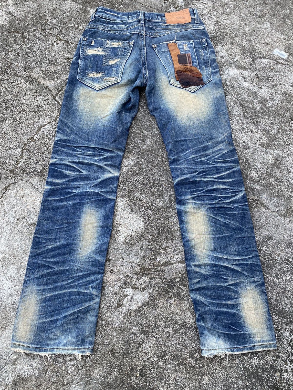 Japanese Brand Japanese Brand SDS Patchwork Kapital Inspired Size US 29 - 2 Thumbnail