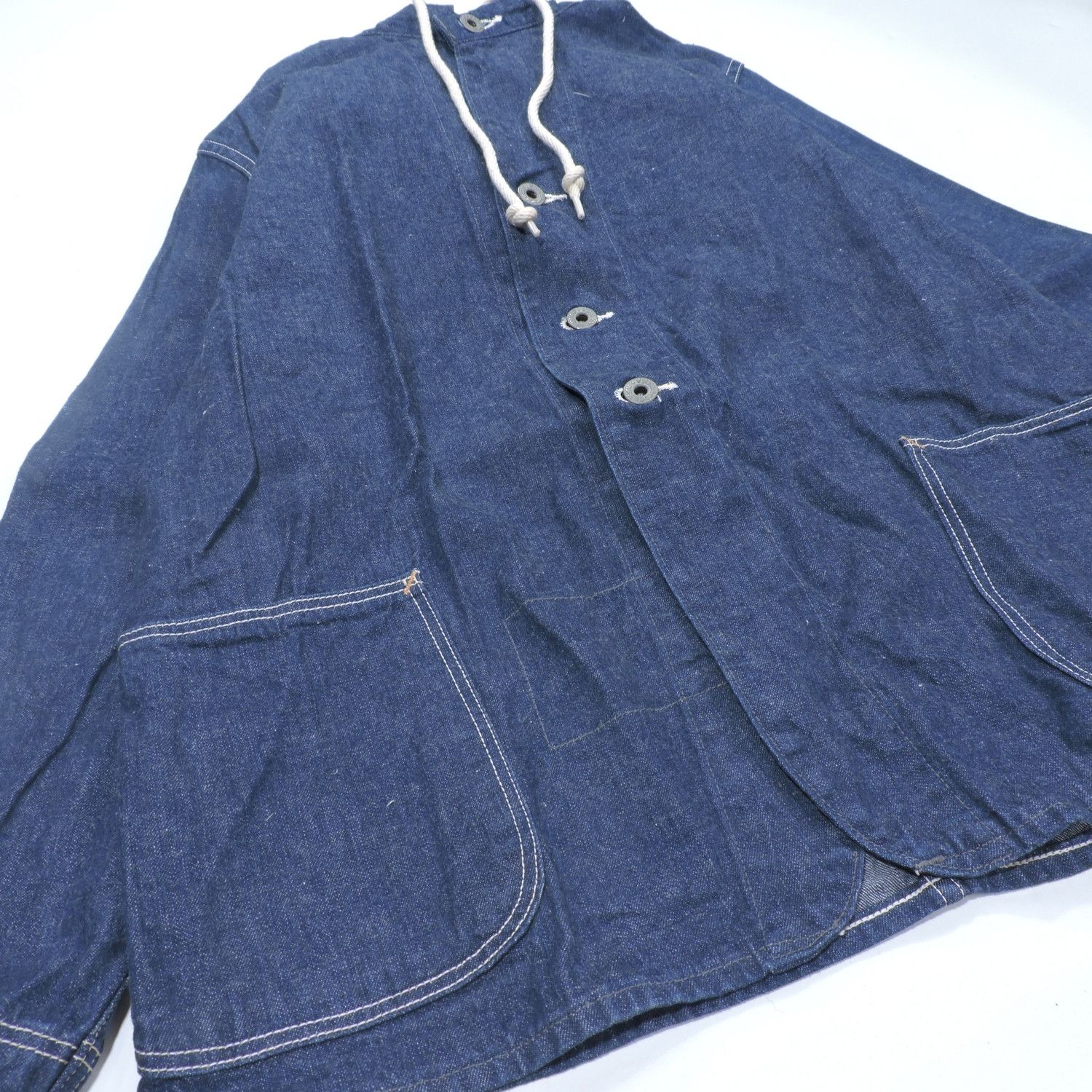 Orslow ORSLOW 40’S WWII PARKA DENIM COVERALL DENIM JACKET Size US M / EU 48-50 / 2 - 6 Thumbnail