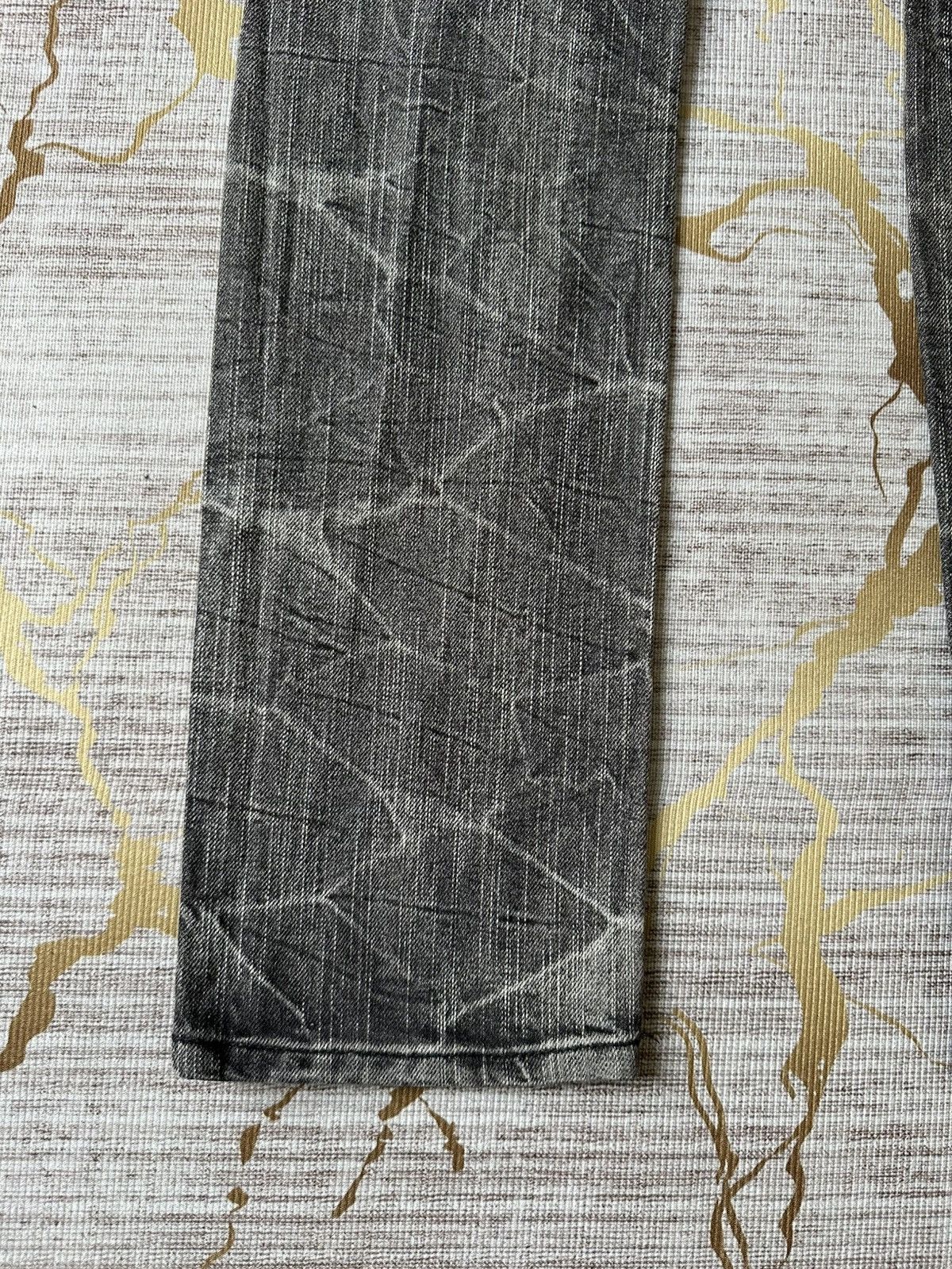 Japanese Brand CHU XXX Distressed Claw Marks Design Denim Size US 30 / EU 46 - 13 Thumbnail