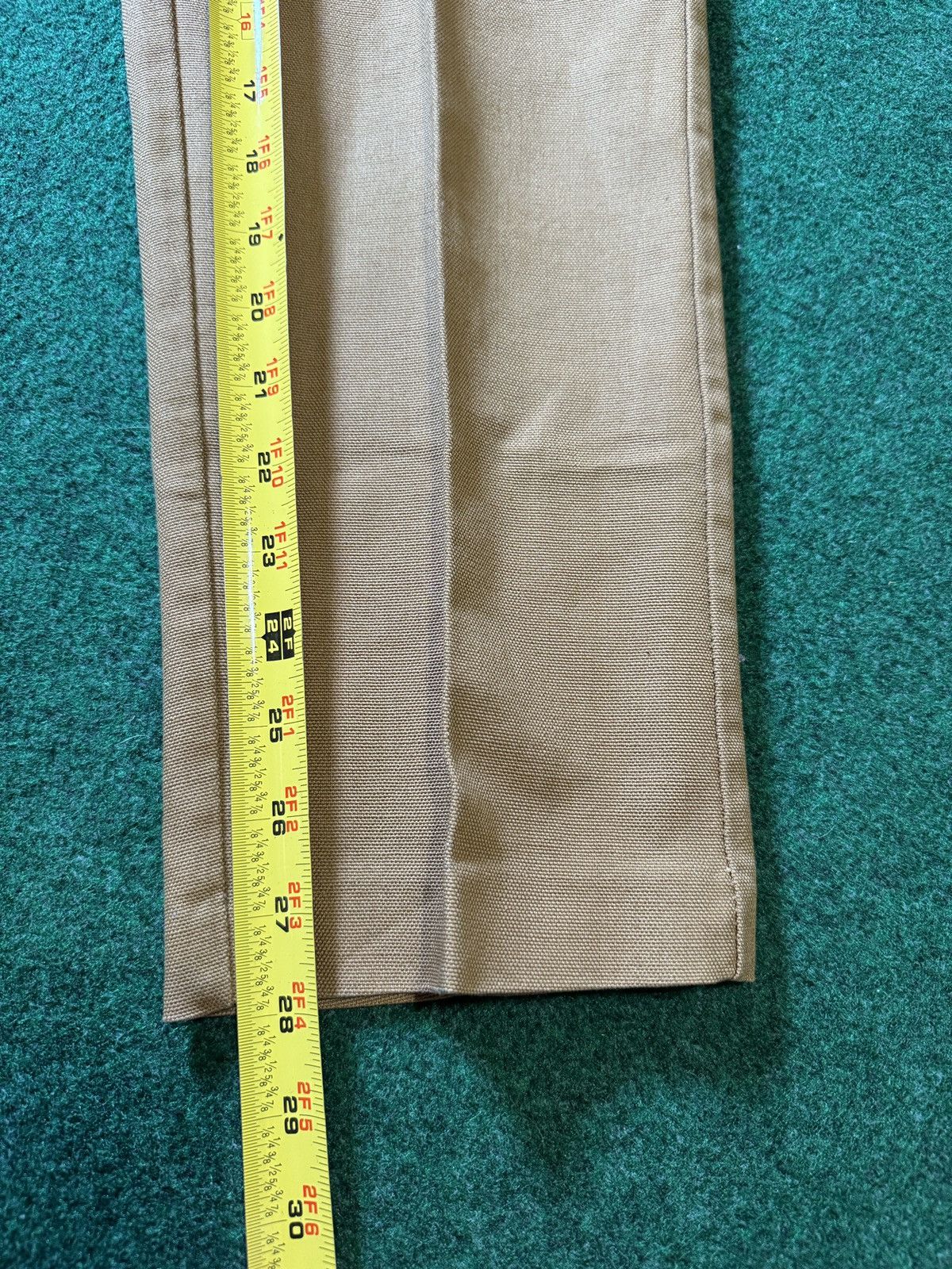 Sears × Vintage Vintage 70s Sears Perma Prest Talon Zipper Biege Trousers Size US 32 / EU 48 - 7 Thumbnail