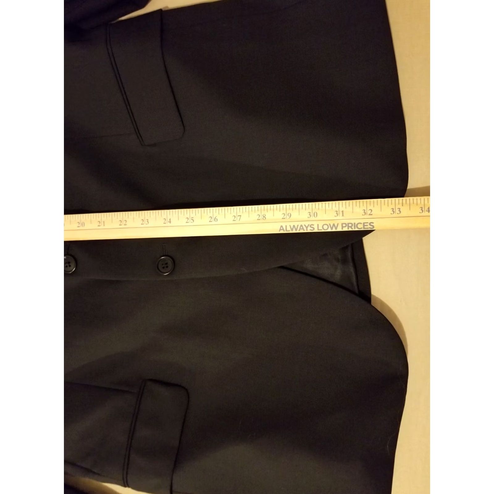 Brooks Brothers VINTAGE Brooks Brothers Wool Blazer 3-in-1 Jacket Mens Blazer Black 43R Wool Size 46R - 5 Thumbnail