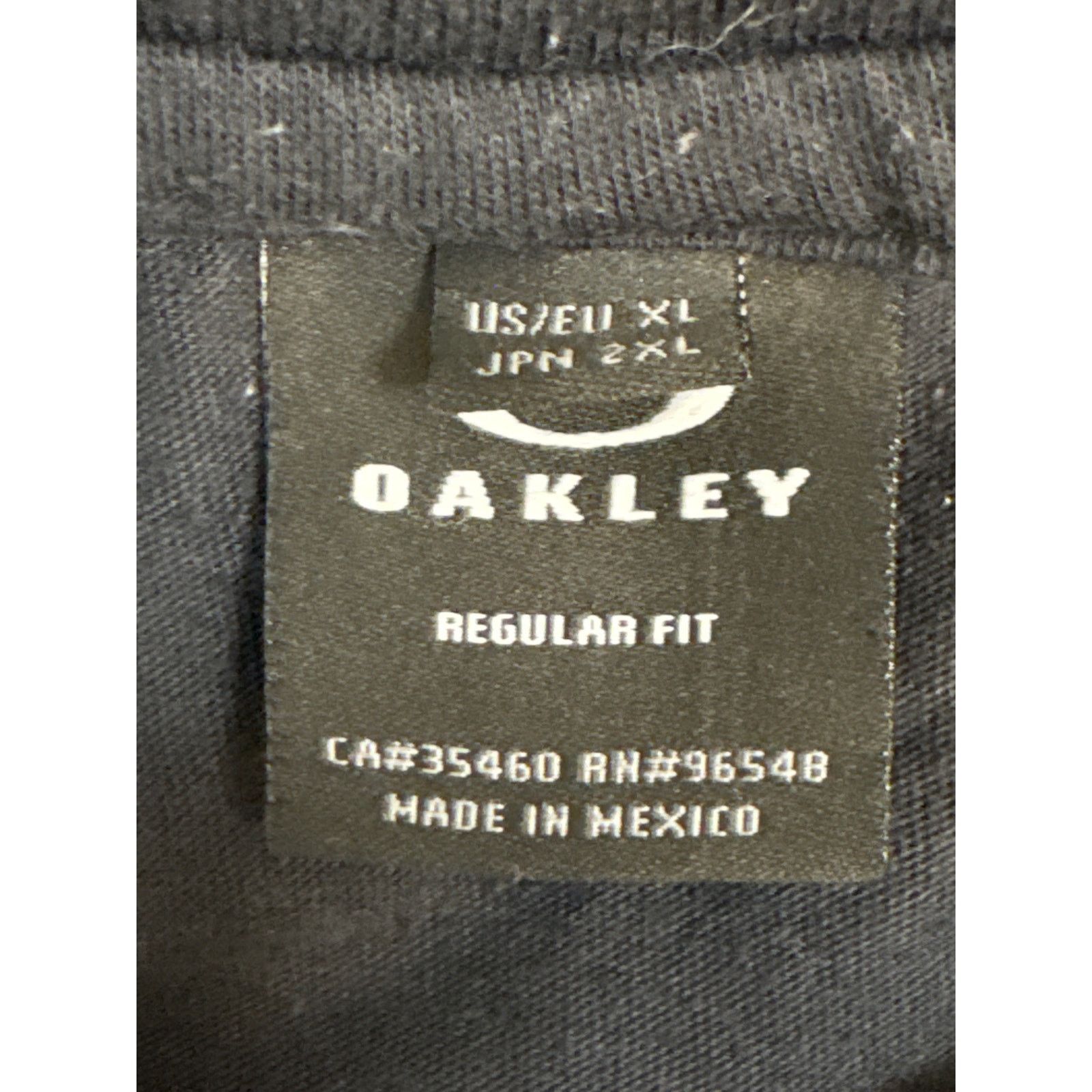 Oakley Oakley designed for California Spellout logo XL shirt black Size US XL / EU 56 / 4 - 3 Thumbnail