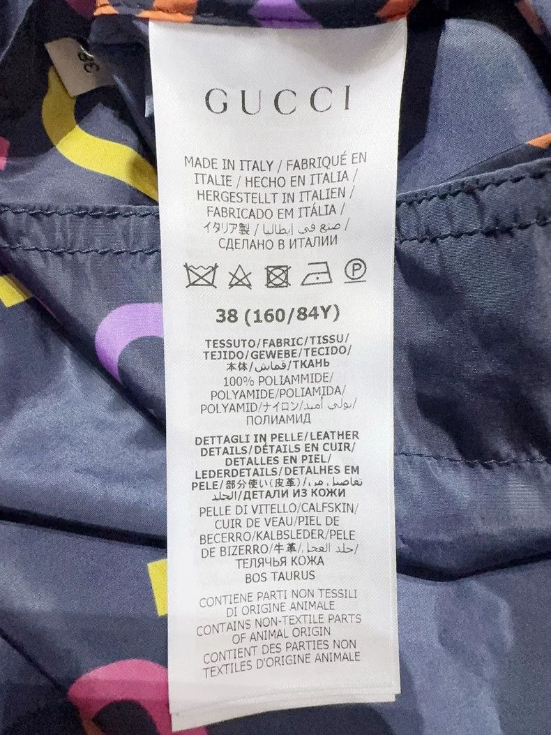 Gucci Gucci Size 38 Full logo long coat Size US S / EU 44-46 / 1 - 6 Thumbnail