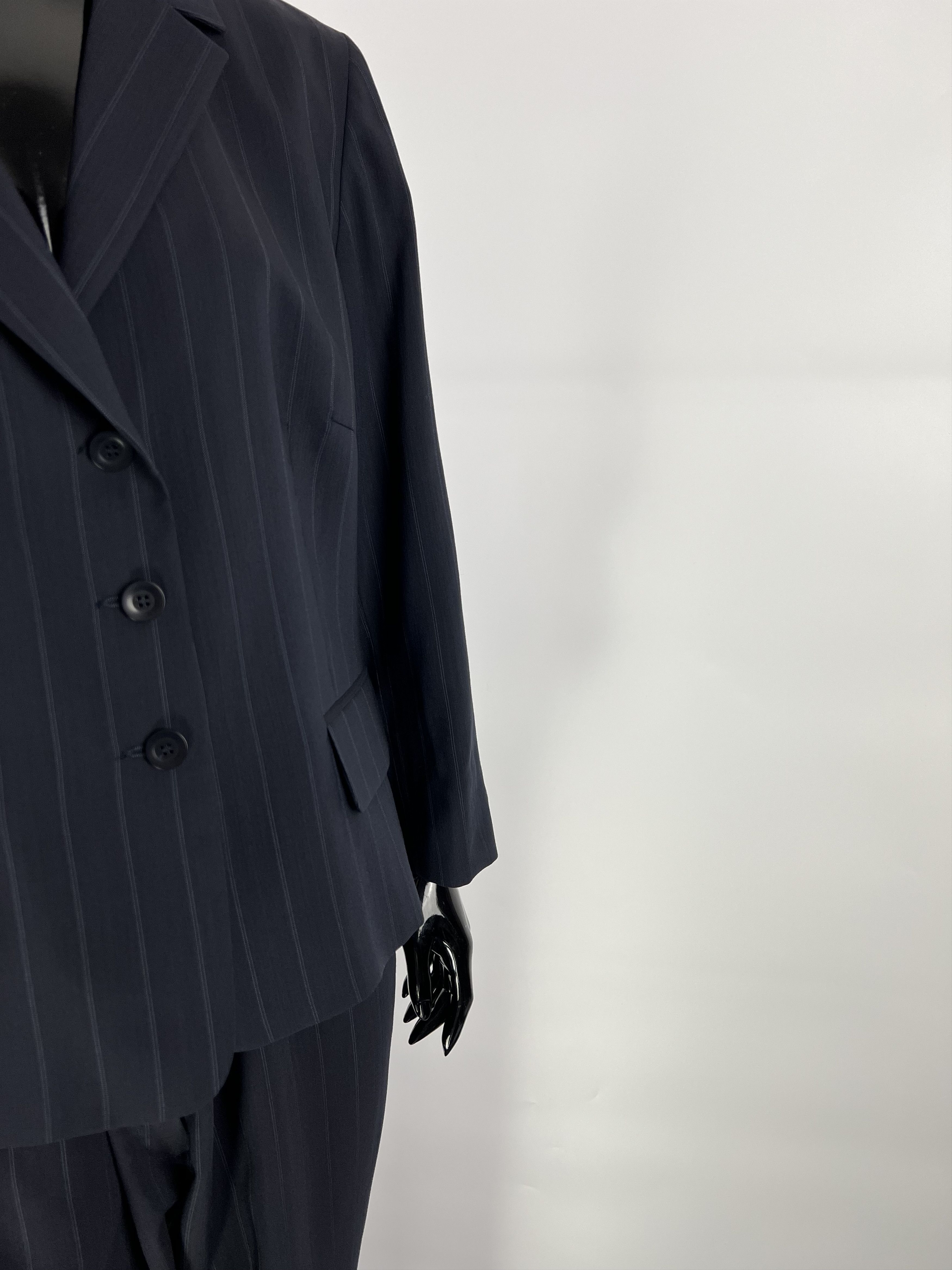 Gerard Darel Gerard Darel Striped Wool Suit Size 44 Size XL / US 12-14 / IT 48-50 - 5 Thumbnail