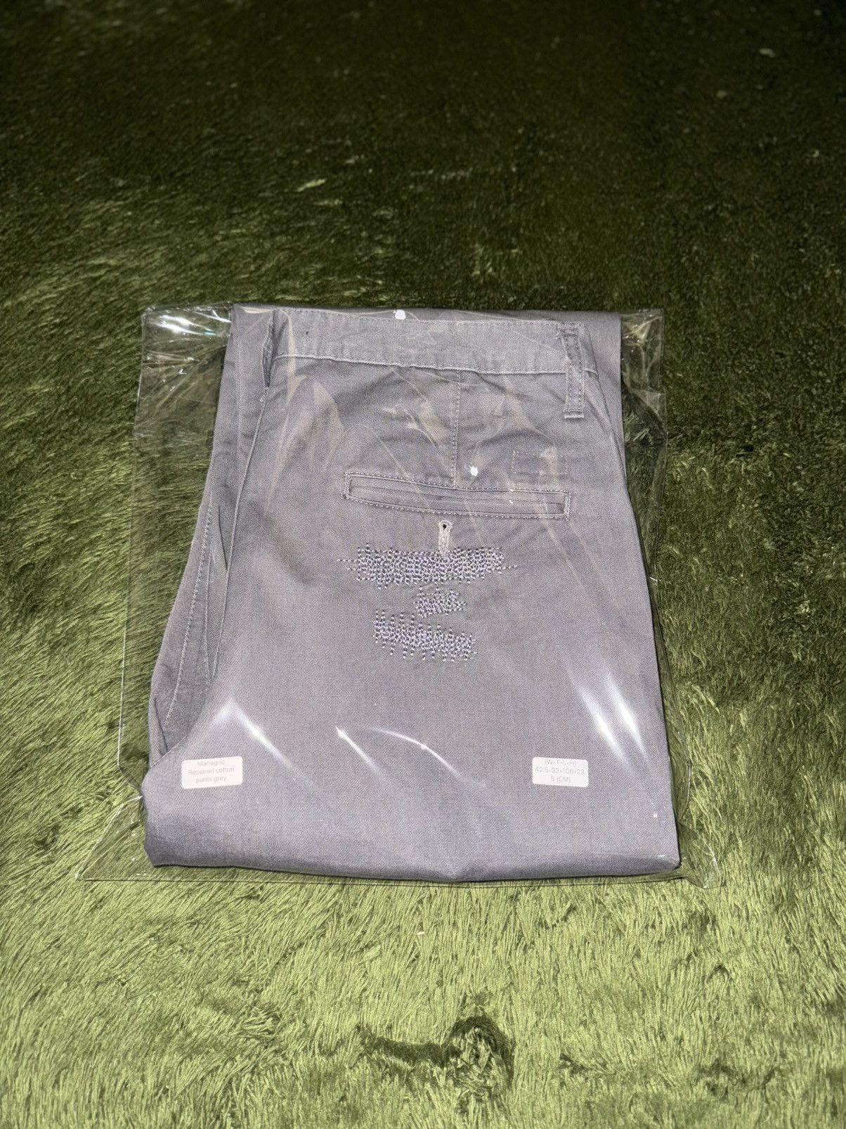 Japanese Brand Mahagrid (korean brand) Repair Detail Washed Chino Pants Size US 32 / EU 48 - 12 Thumbnail