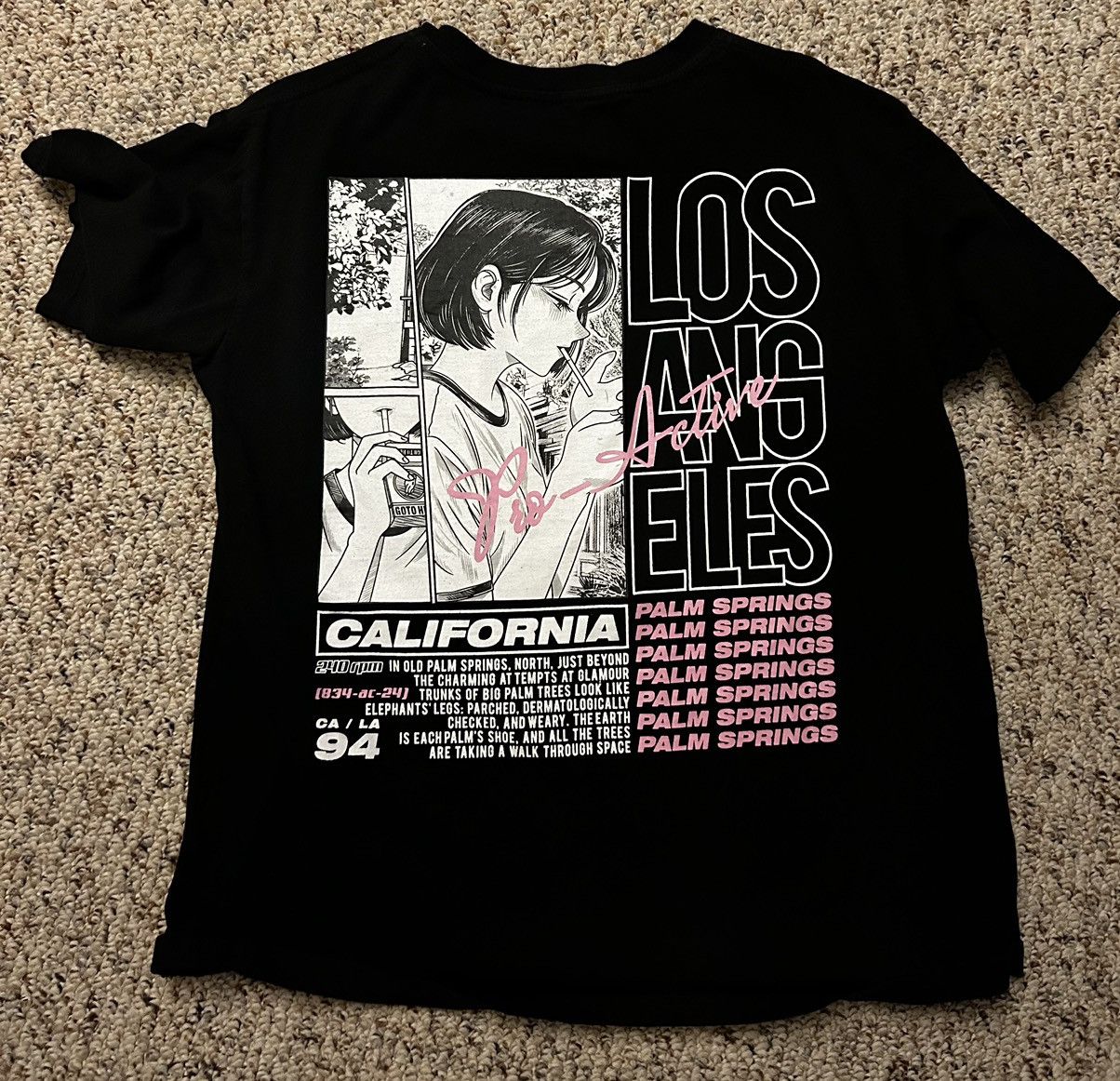 Streetwear Japanese streetwear Los Angeles Palm Springs t shirt | Grailed