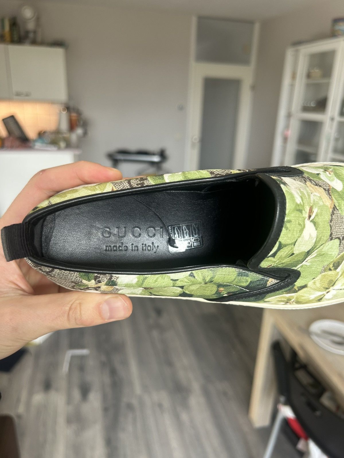 Gucci Gucci Floral Slip-On Sneakers Size US 7.5 / EU 40-41 - 4 Thumbnail
