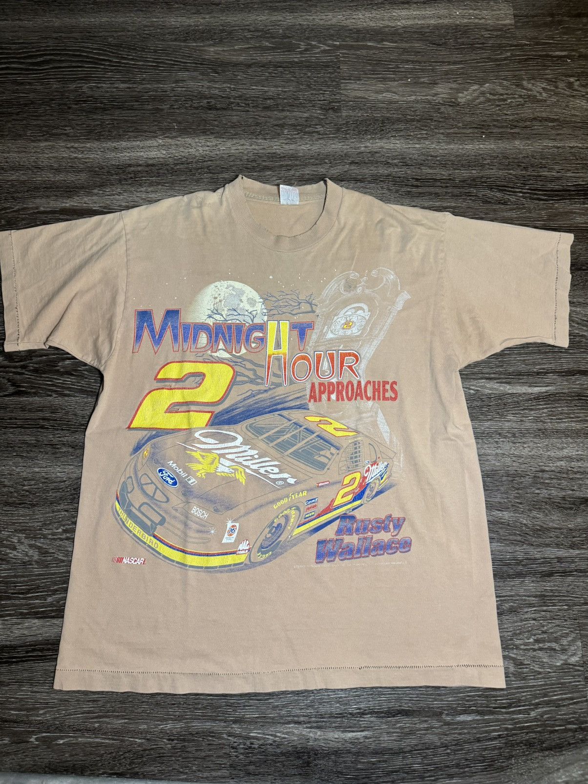 NASCAR Vintage Nascar Rusty Wallace Size US L / EU 52-54 / 3 - 1 Thumbnail