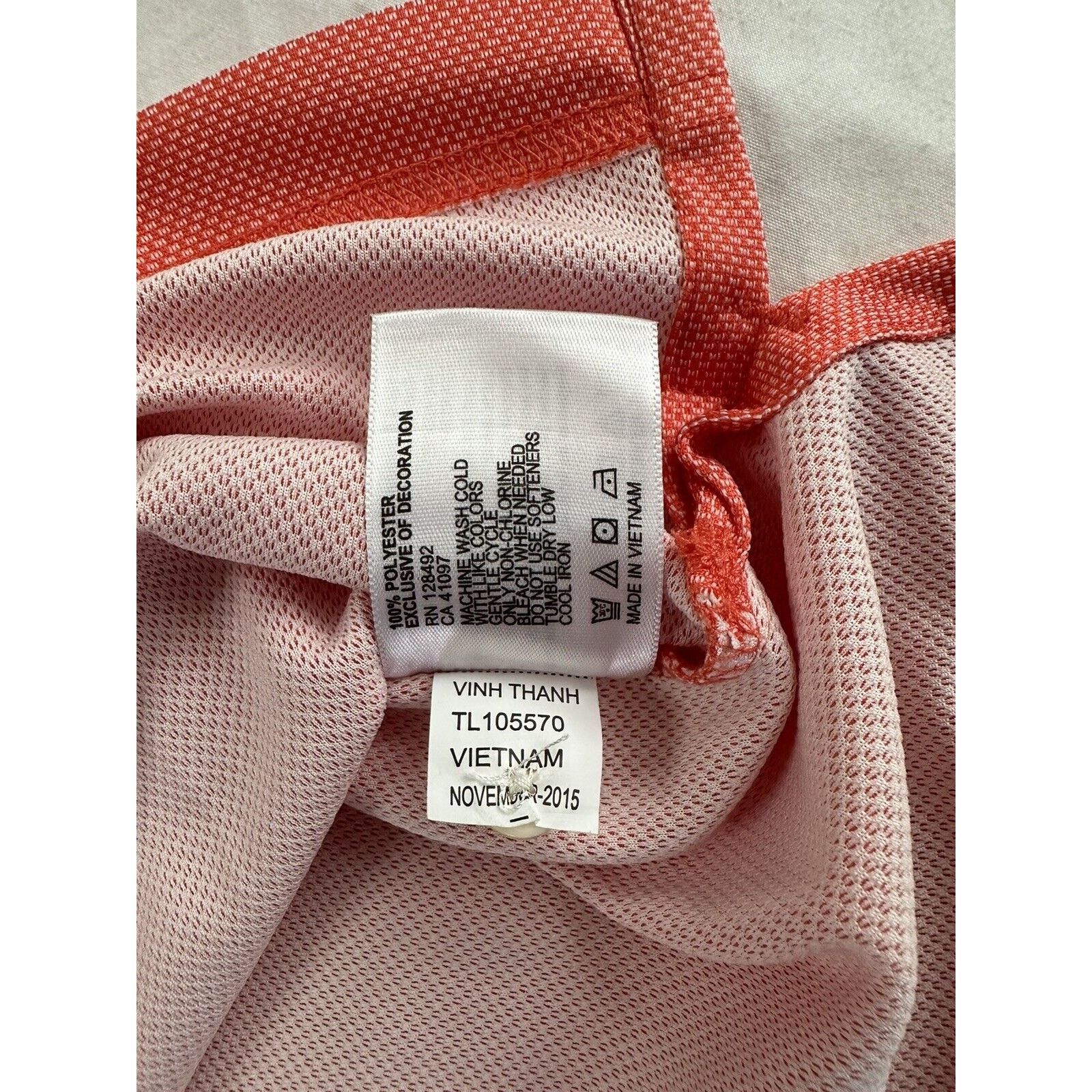 Greg Norman Greg Norman Golf Polo Play Dry Orange Medium CollardGorpcore Size US M / EU 48-50 / 2 - 9 Thumbnail