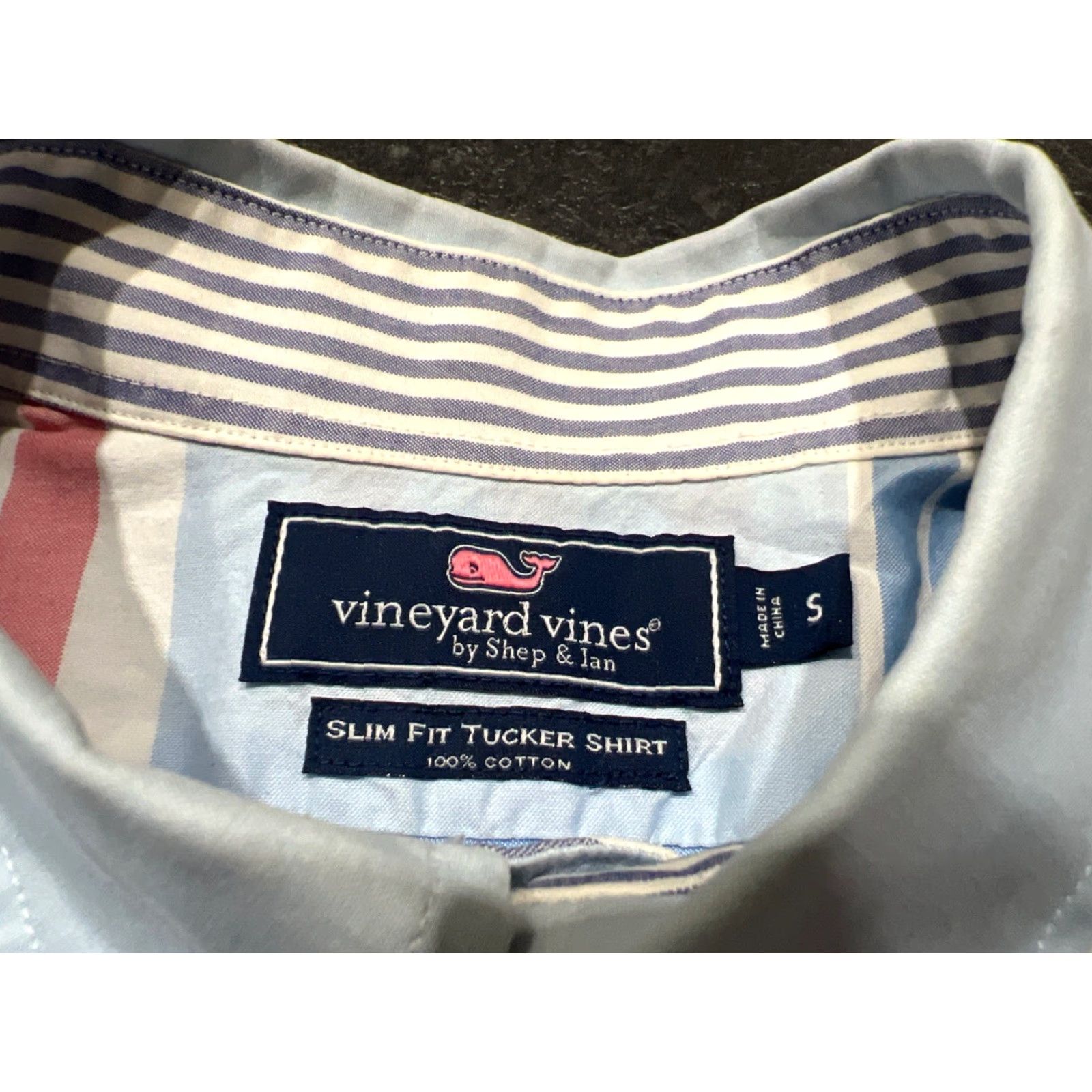 Vineyard Vines Vineyard Vines Slim Fit Tucker Shirt Men's Small Multicolor Colorblock Long Sleeve Button-Down Size US S / EU 44-46 / 1 - 7 Thumbnail