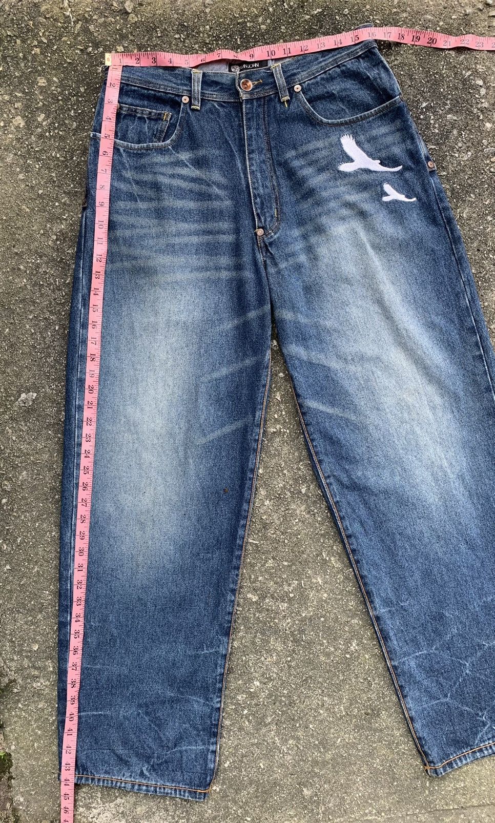 Sean John Rare.. Vintage Sean John Embroidered Denim Jeans Pants Size US 32 / EU 48 - 18 Thumbnail