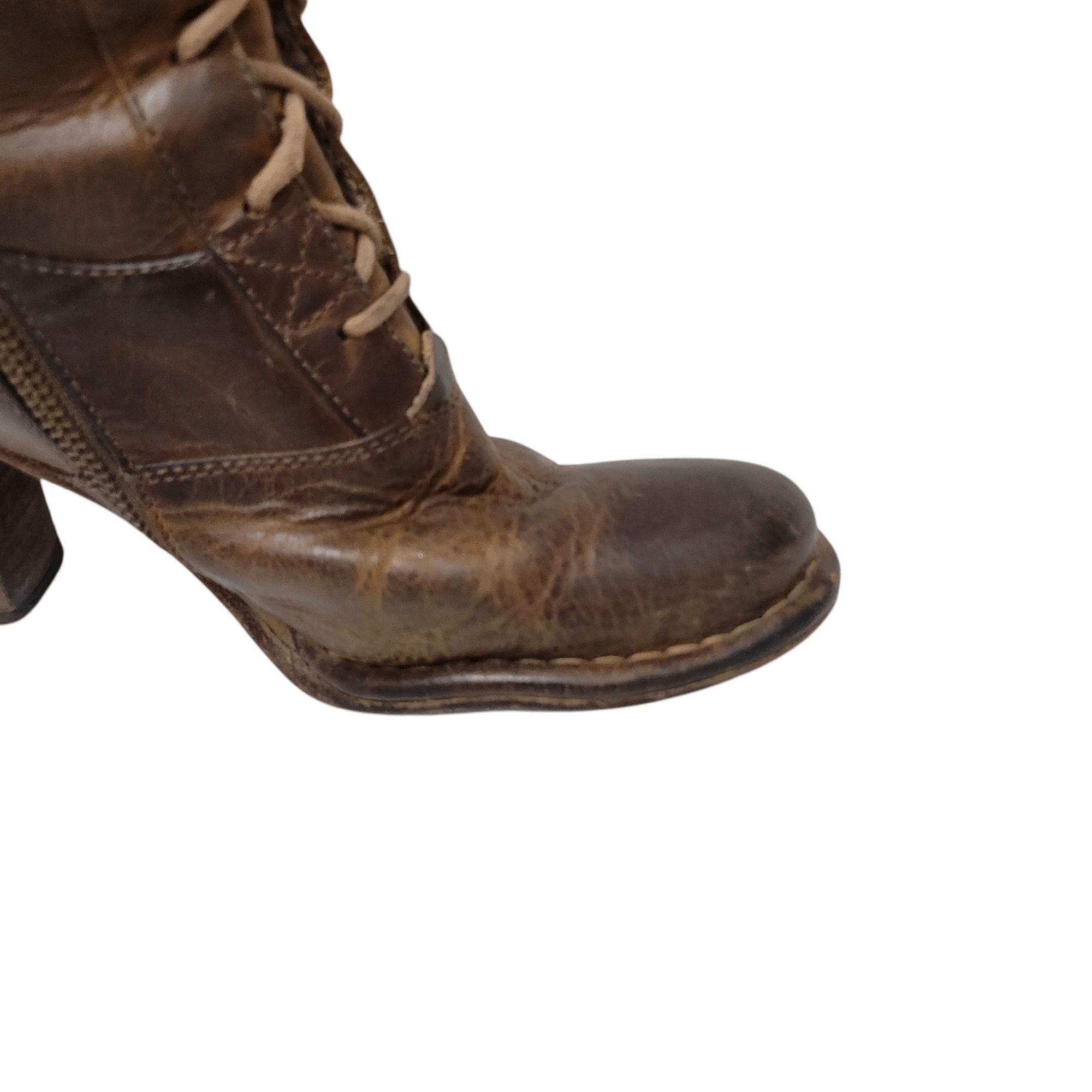 Frye Frye Villager Lace-Up Handmade Genuine Leather Boots Size 6M Size US 6 / IT 36 - 5 Thumbnail