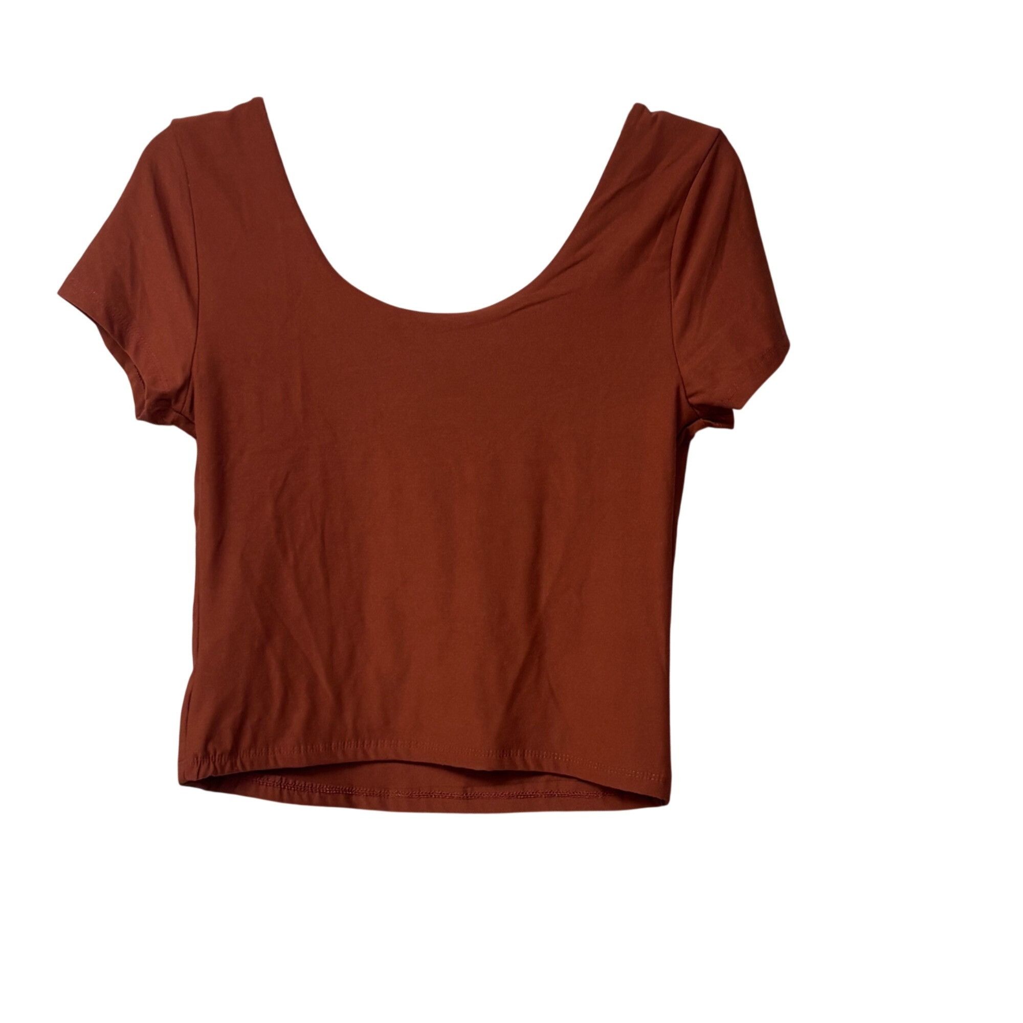 Other Pink Rose Wolmen's U-neck, Cup Sleeve Compression Cropped To Size L / US 10 / IT 46 - 10 Thumbnail