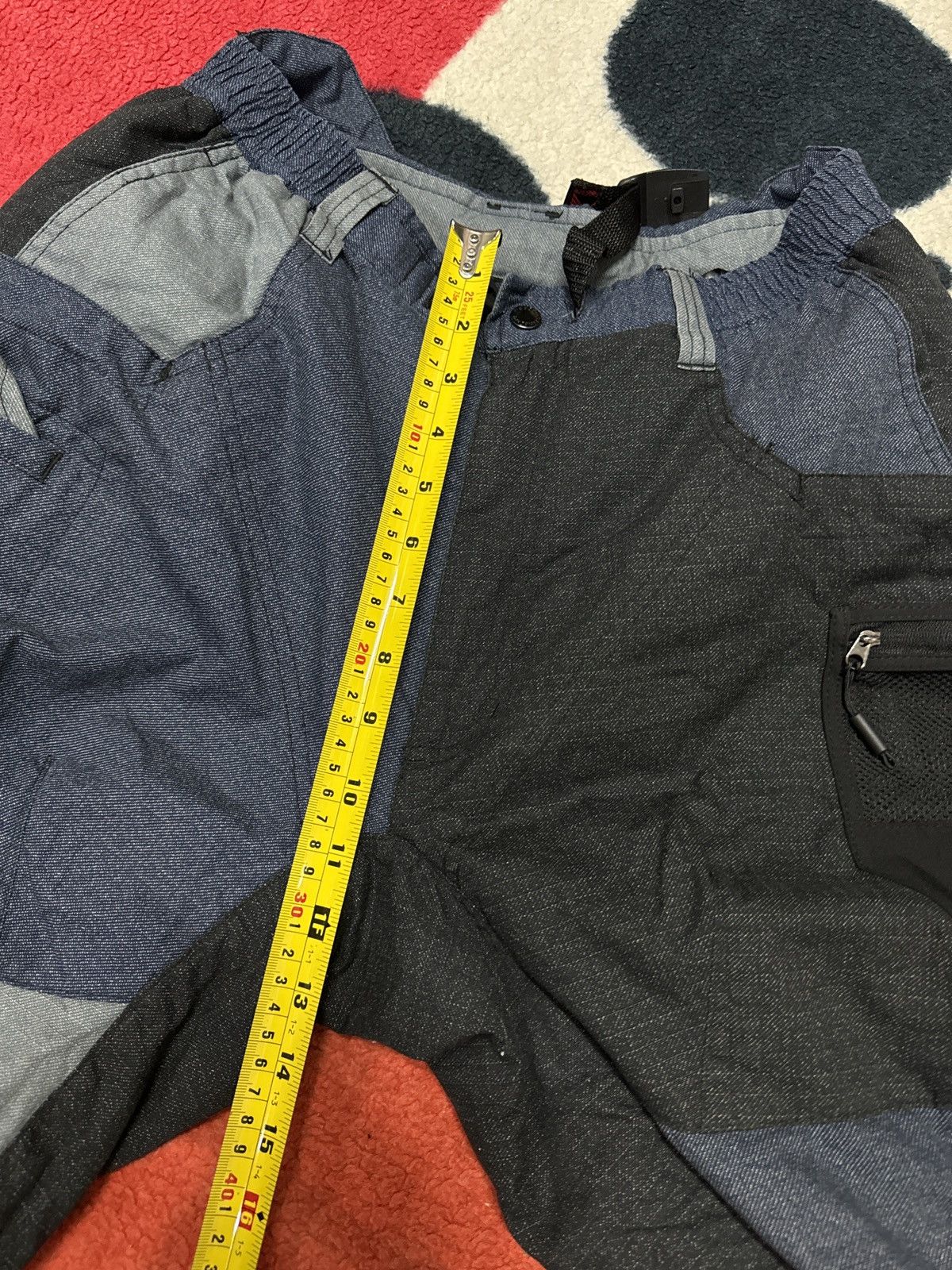 Japanese Brand FIELDCORE TACTICAL PATCHWORKS DENIM OUTDOOR PANTS Size US 32 / EU 48 - 2 Thumbnail