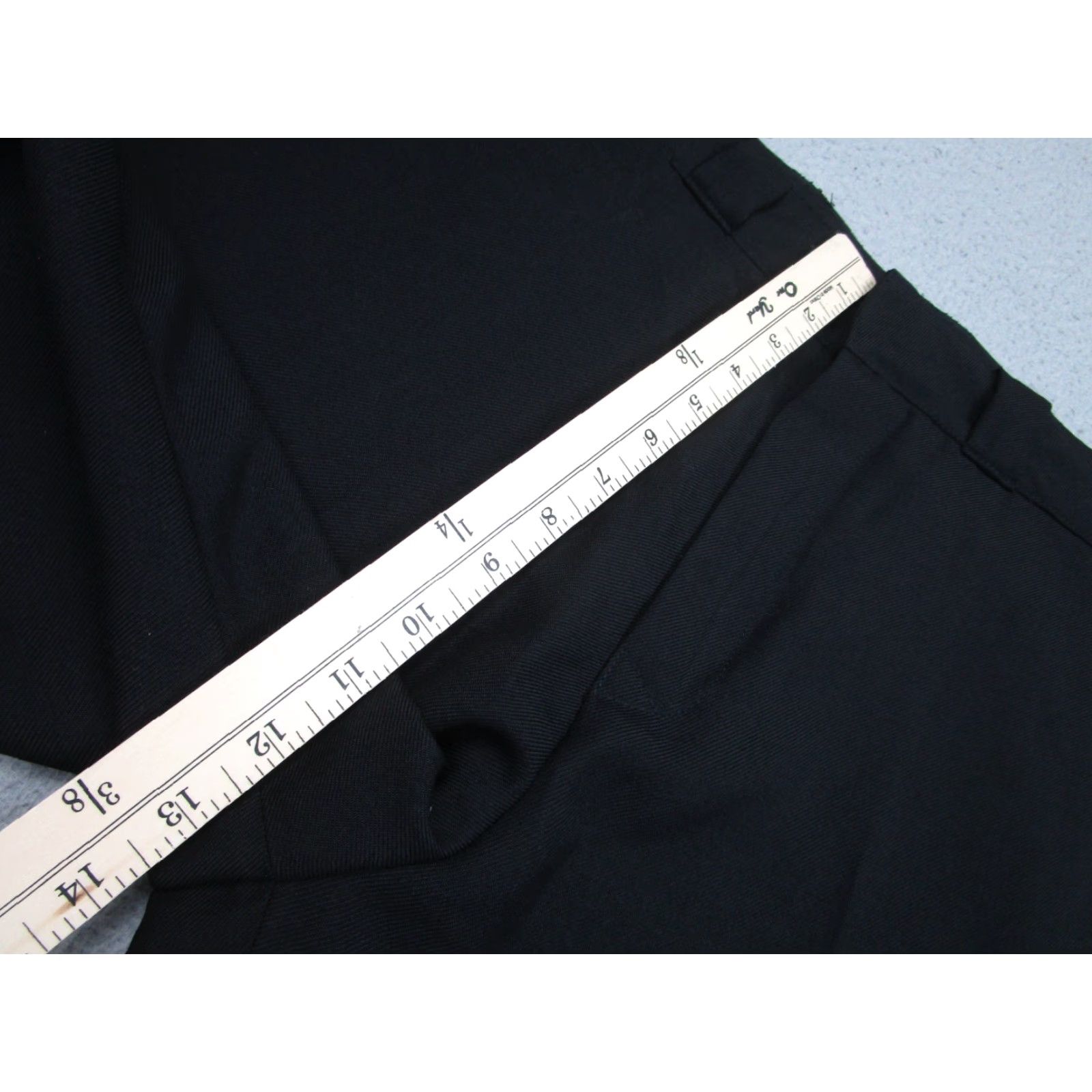 Vintage Presidents Tuscany Dress Pants Mens 32 Black Wool Flat Front Formal Dickens P's Dress Pants Mens 32 Black Wool Flat Front Formal Dickens P's Size US 32 / EU 48 - 7 Thumbnail