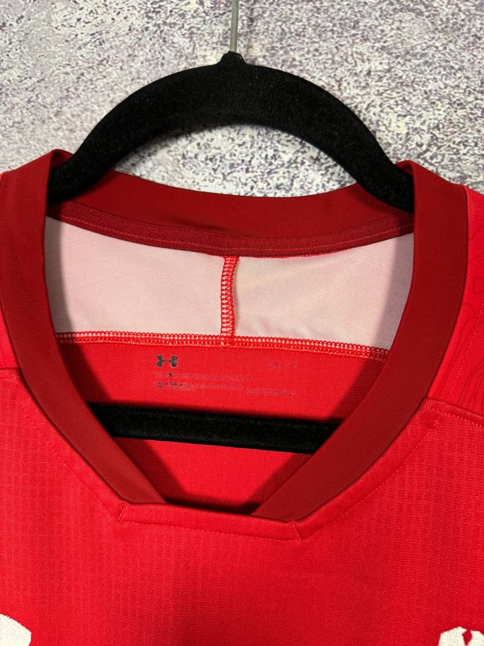 Under Armour Wales Rugby Jersey Home 2018 Under Armour Jersey Size US L / EU 52-54 / 3 - 8 Thumbnail