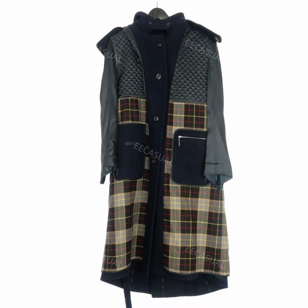 Maison Margiela Maison Margiela Wool Hooded Coat Size US S / EU 44-46 / 1 - 1 Thumbnail
