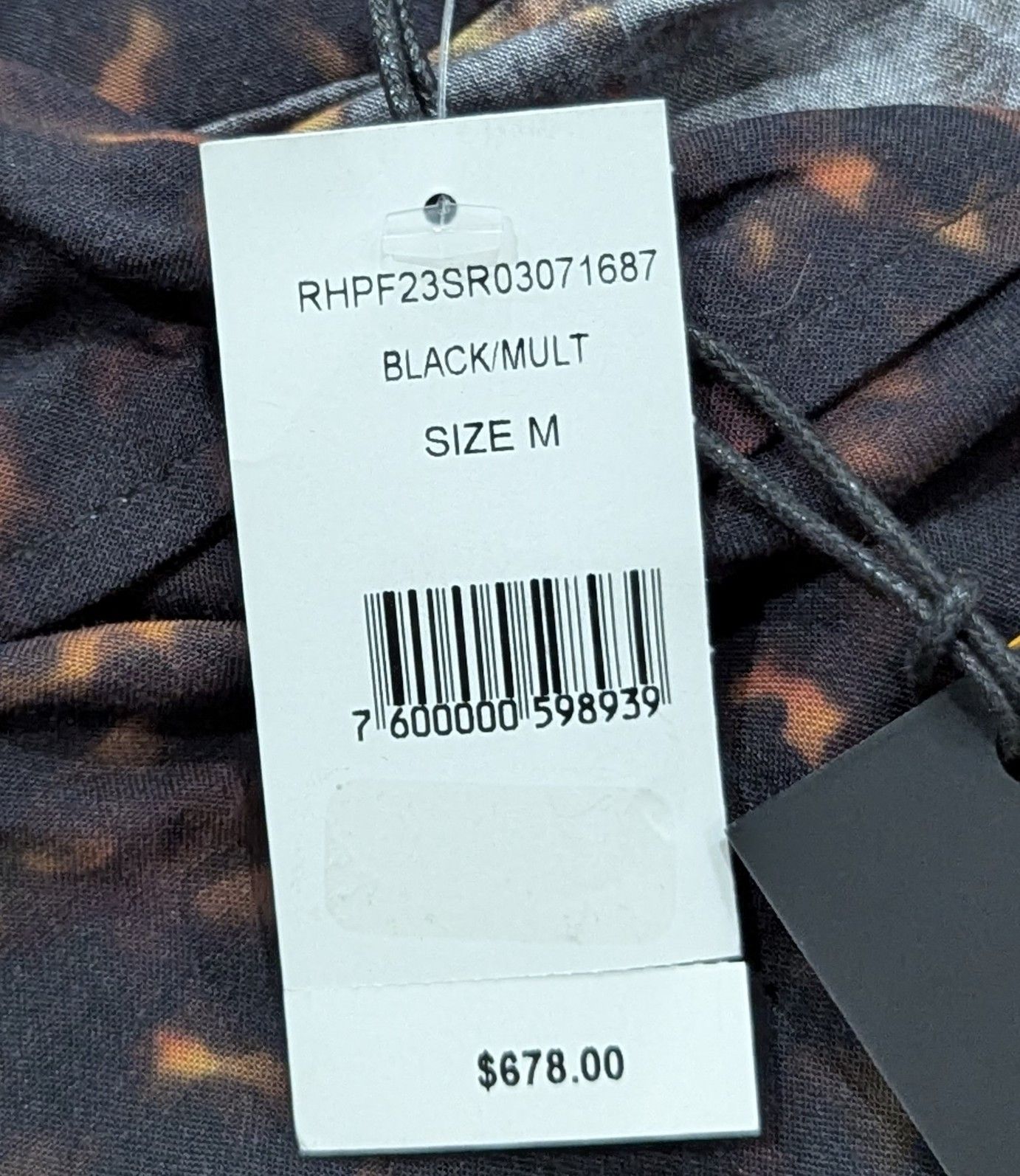 Rhude Rhude Tortoise Button Up Camp Shirt Black Medium Size US M / EU 48-50 / 2 - 8 Thumbnail