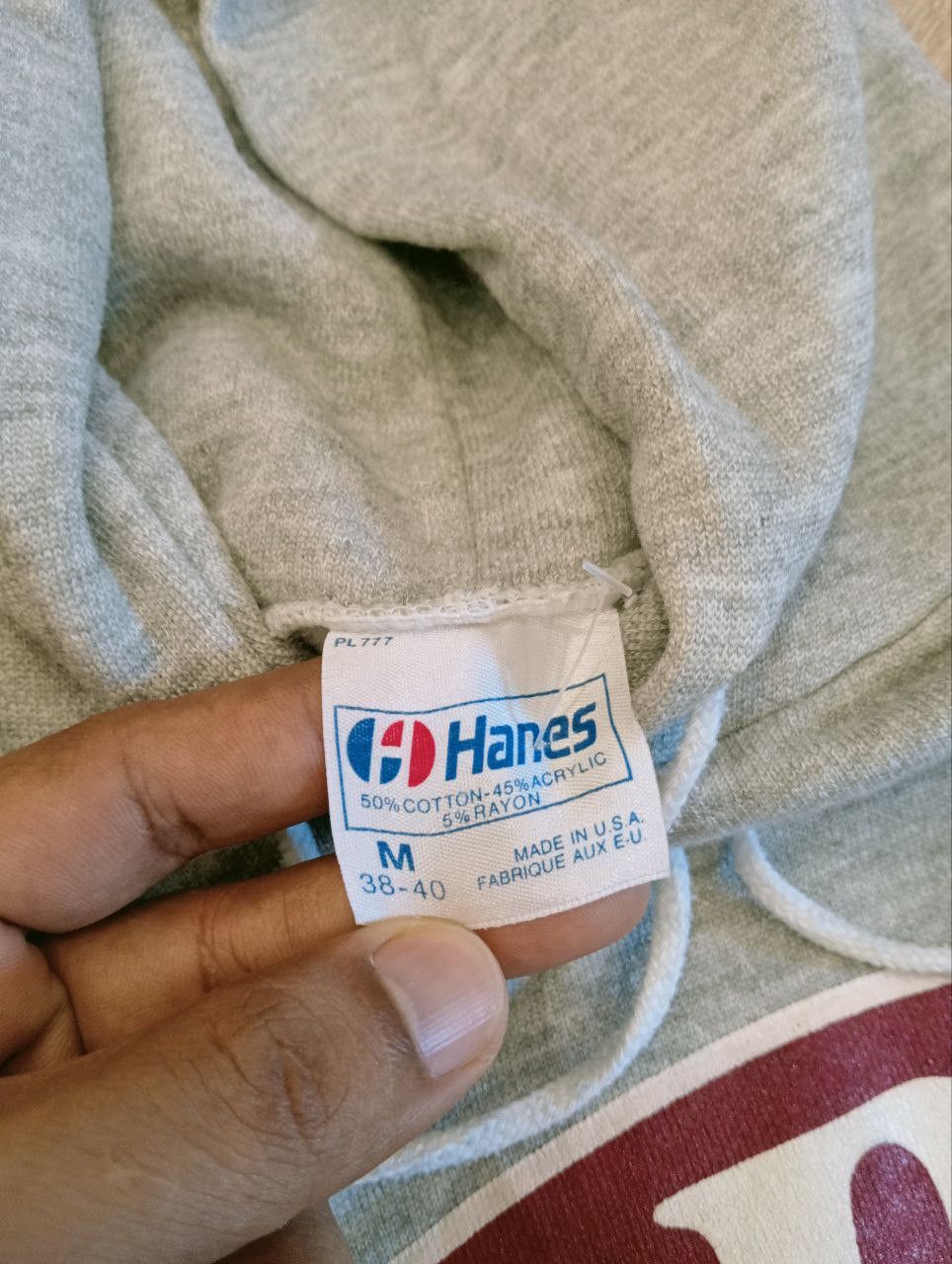 Vintage DR PEPPER BY HANES VINTAGE TRIBLEND HOODIE - SIZE M Size US M / EU 48-50 / 2 - 4 Thumbnail