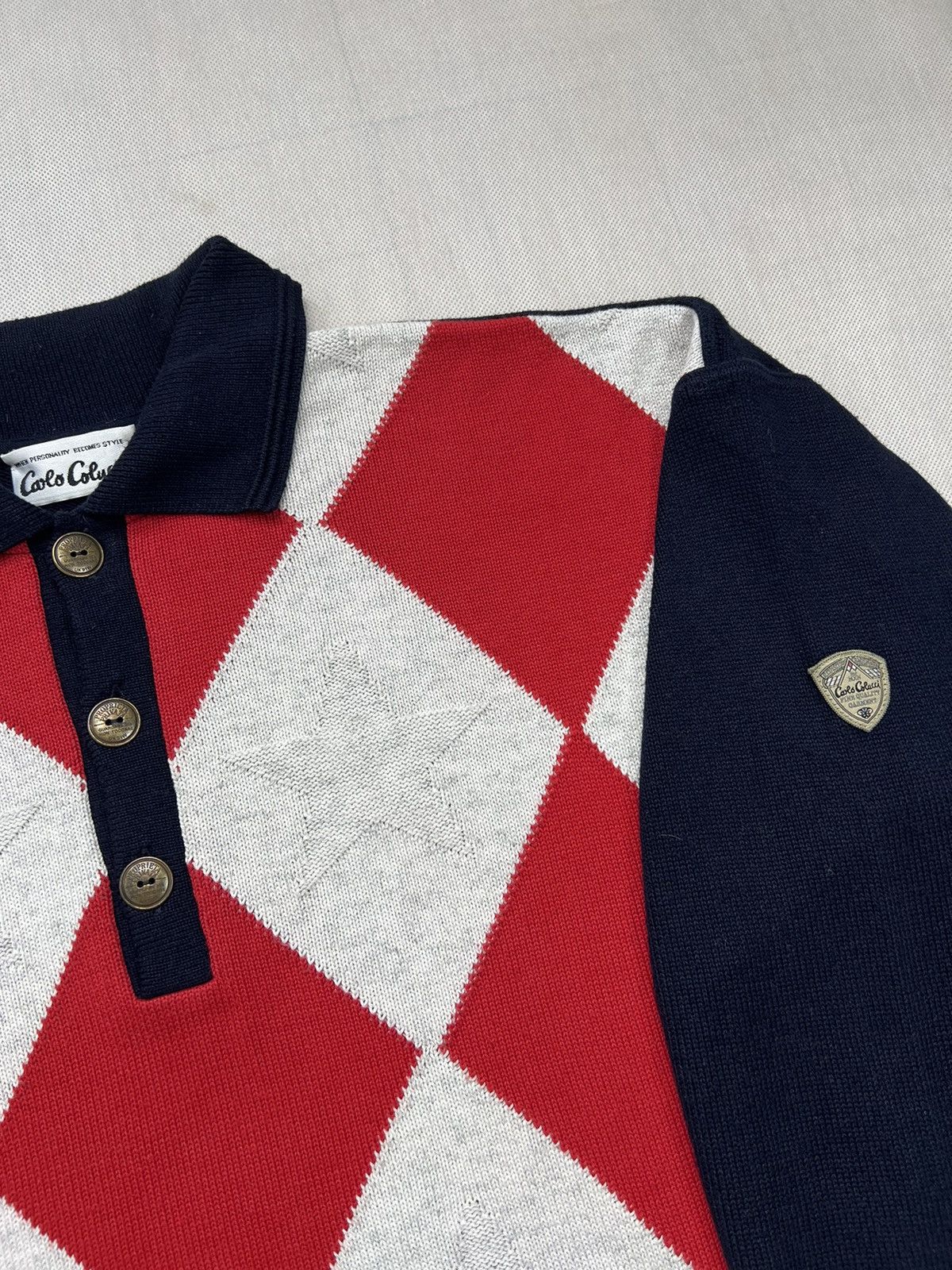 Carlo Colucci Sweater Carlo Colucci Proprieta Privata Logo Size US M / EU 48-50 / 2 - 2 Thumbnail