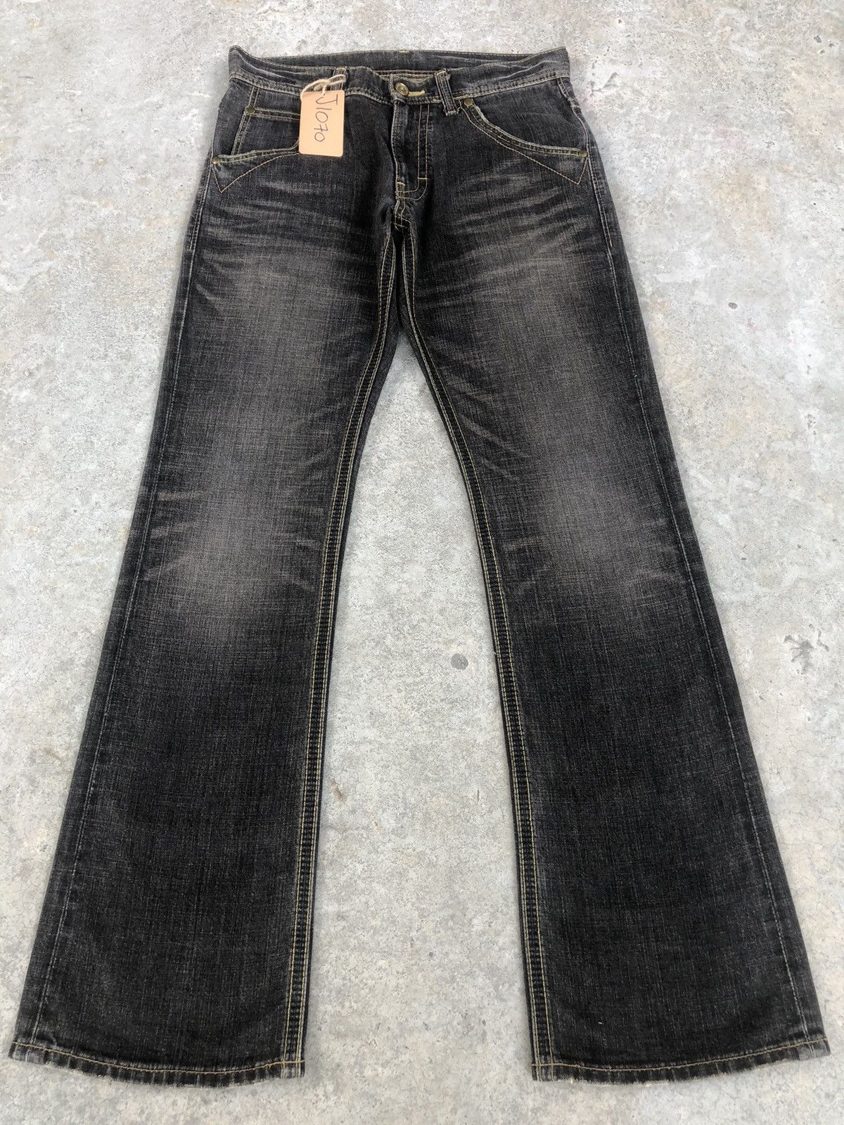 If Six Was Nine Y2k Wrangler Flared Jeans Distressed Jeans Size US 32 / EU 48 - 1 Thumbnail