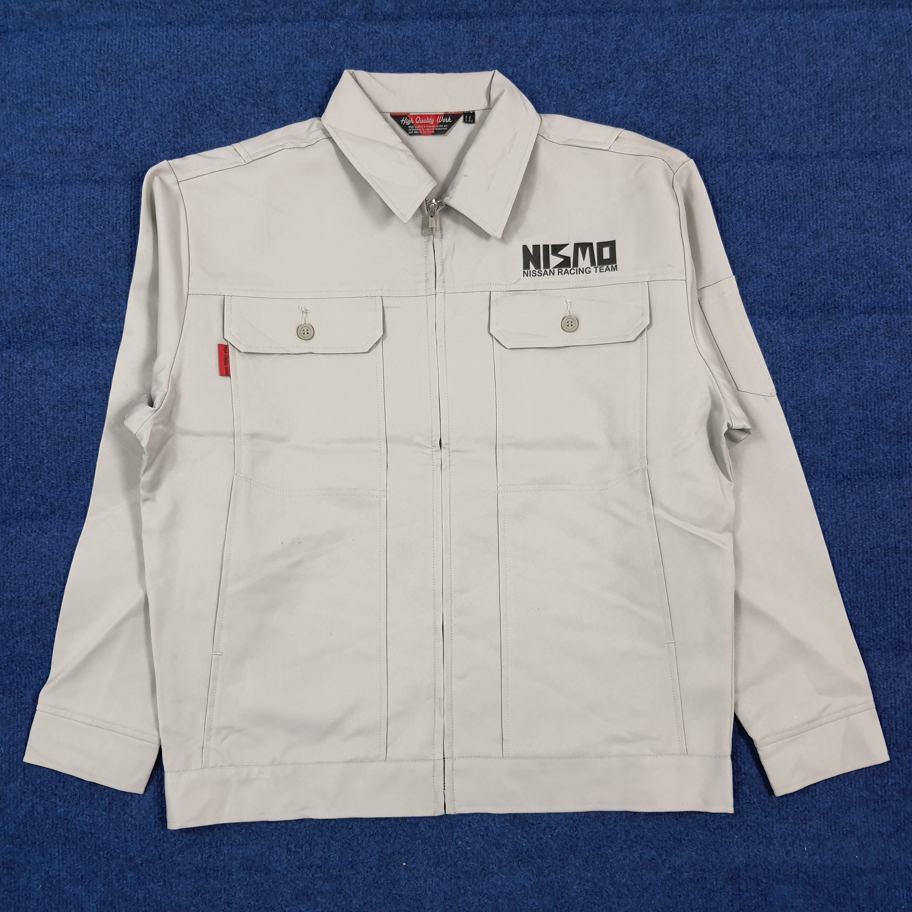 Japanese Brand Vintage NISMO Nissan Racing Team Custom Logo Jacket C304N12 Size US L / EU 52-54 / 3 - 3 Thumbnail