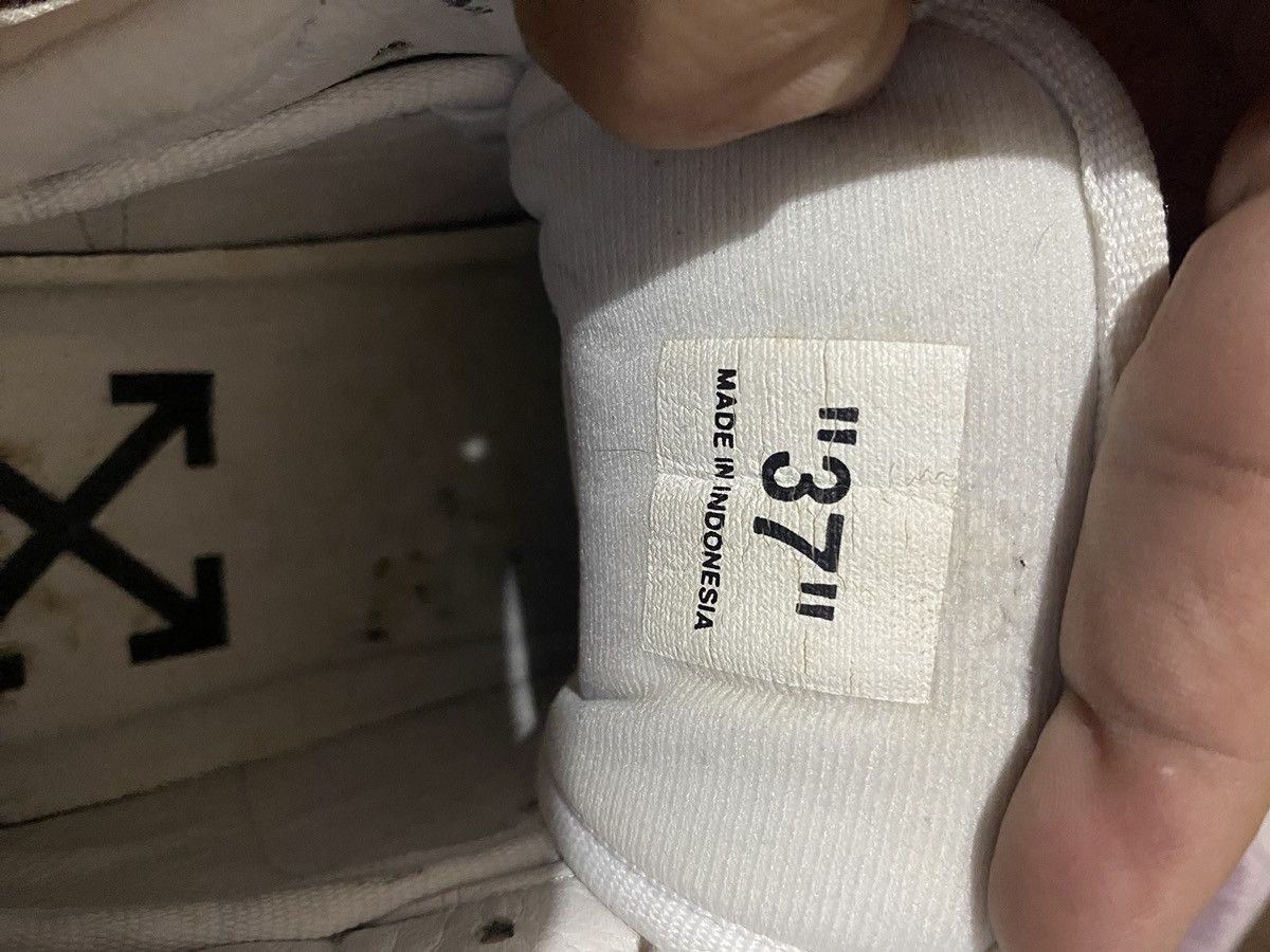 Off-White Off-White Court 3.0 low Red/White sneaker Size US 7 / IT 37 - 5 Thumbnail