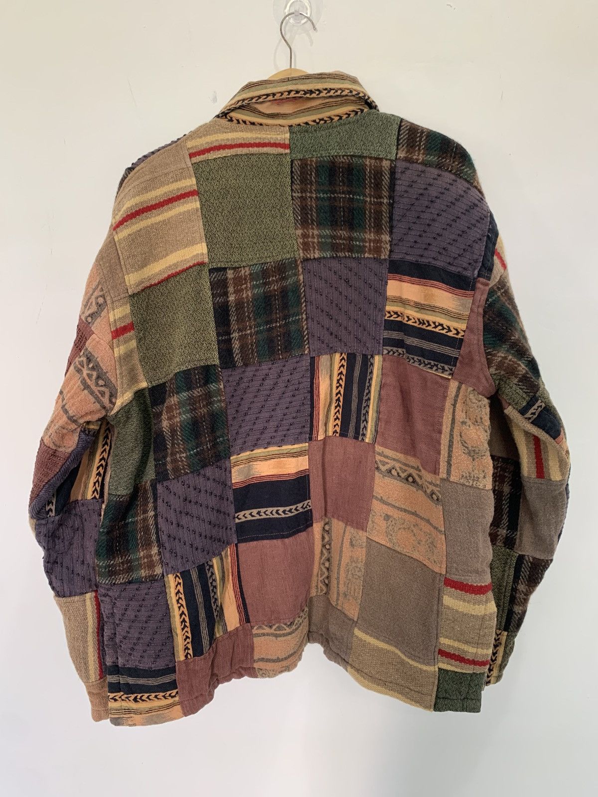 Vintage Vintage patchwork jacket inspired kapital style era Size US L / EU 52-54 / 3 - 2 Thumbnail