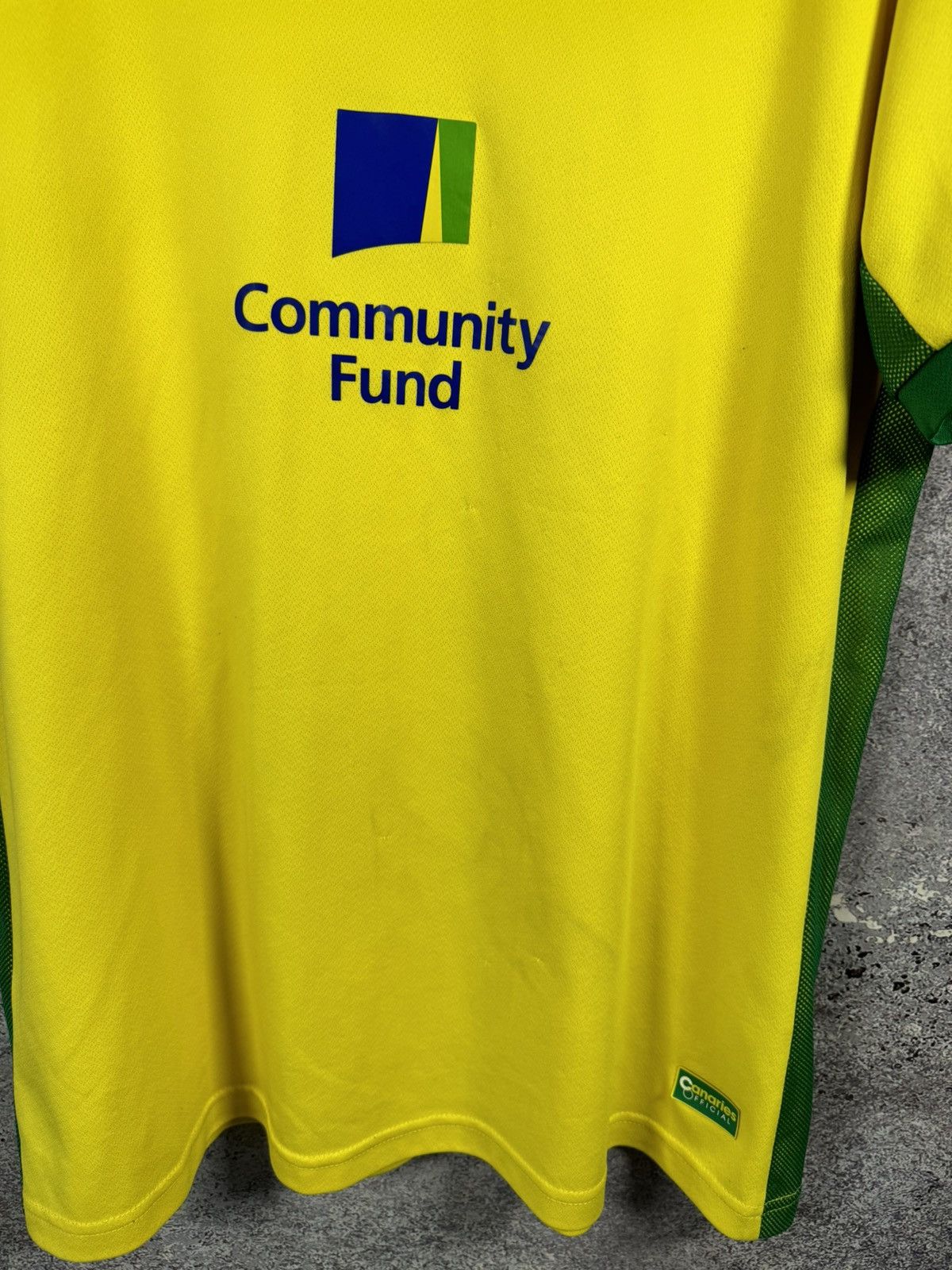 Errea × Vintage Vintage Norwich City 2016/17 Errea Soccer Jersey Blokcore Size US XXL / EU 58 / 5 - 6 Thumbnail