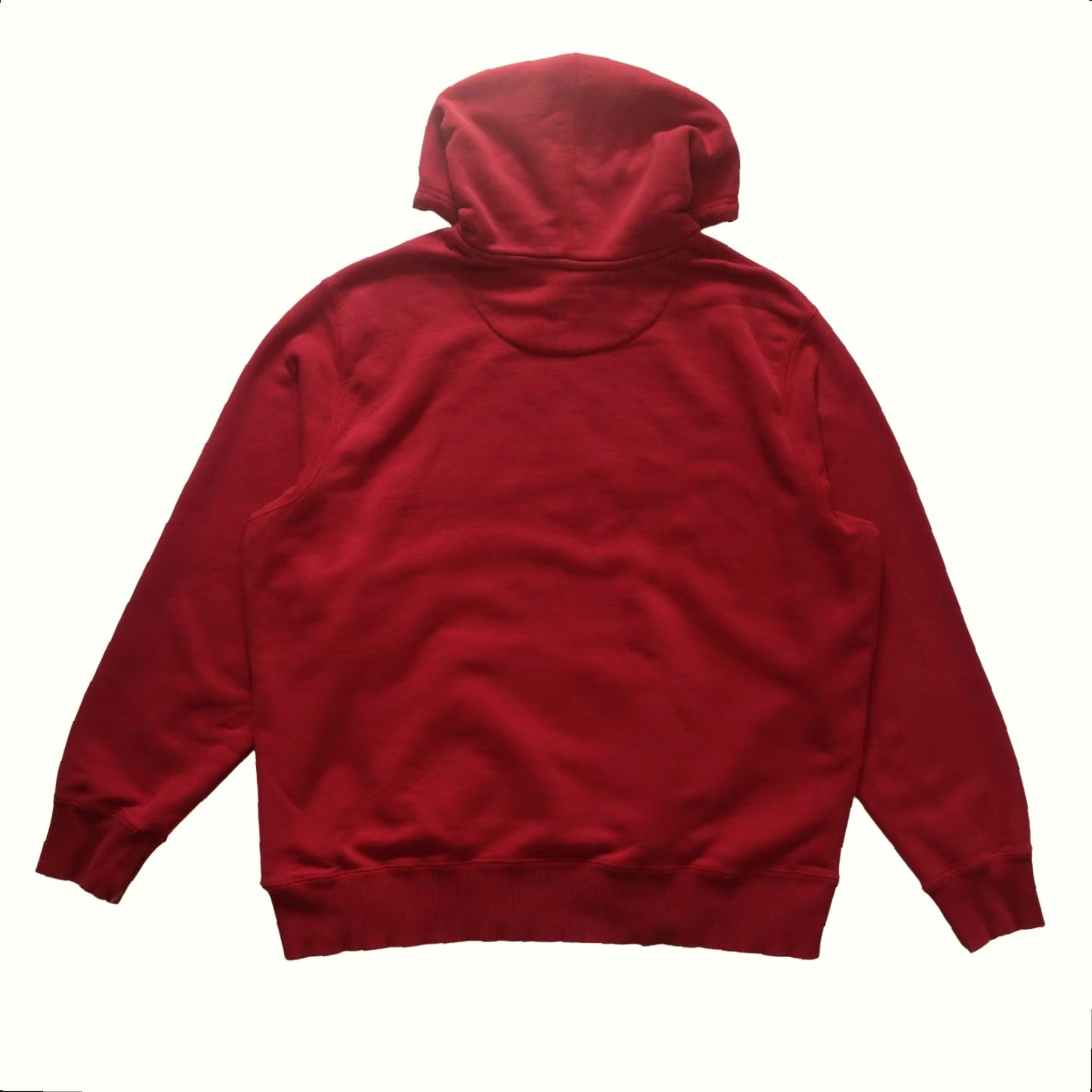 Nike VINTAGE Nike Y2K VTG PATCH EMBROIDERED DISTRESSED RED HOODIE SWEATSHIRT MEN 2XL Size US XXL / EU 58 / 5 - 3 Thumbnail