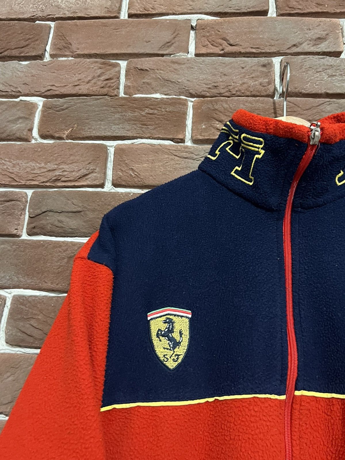 Ferrari Vintage 90s Ferrari Michael Schumacher Nascar Fleece Medium Size US M / EU 48-50 / 2 - 5 Thumbnail
