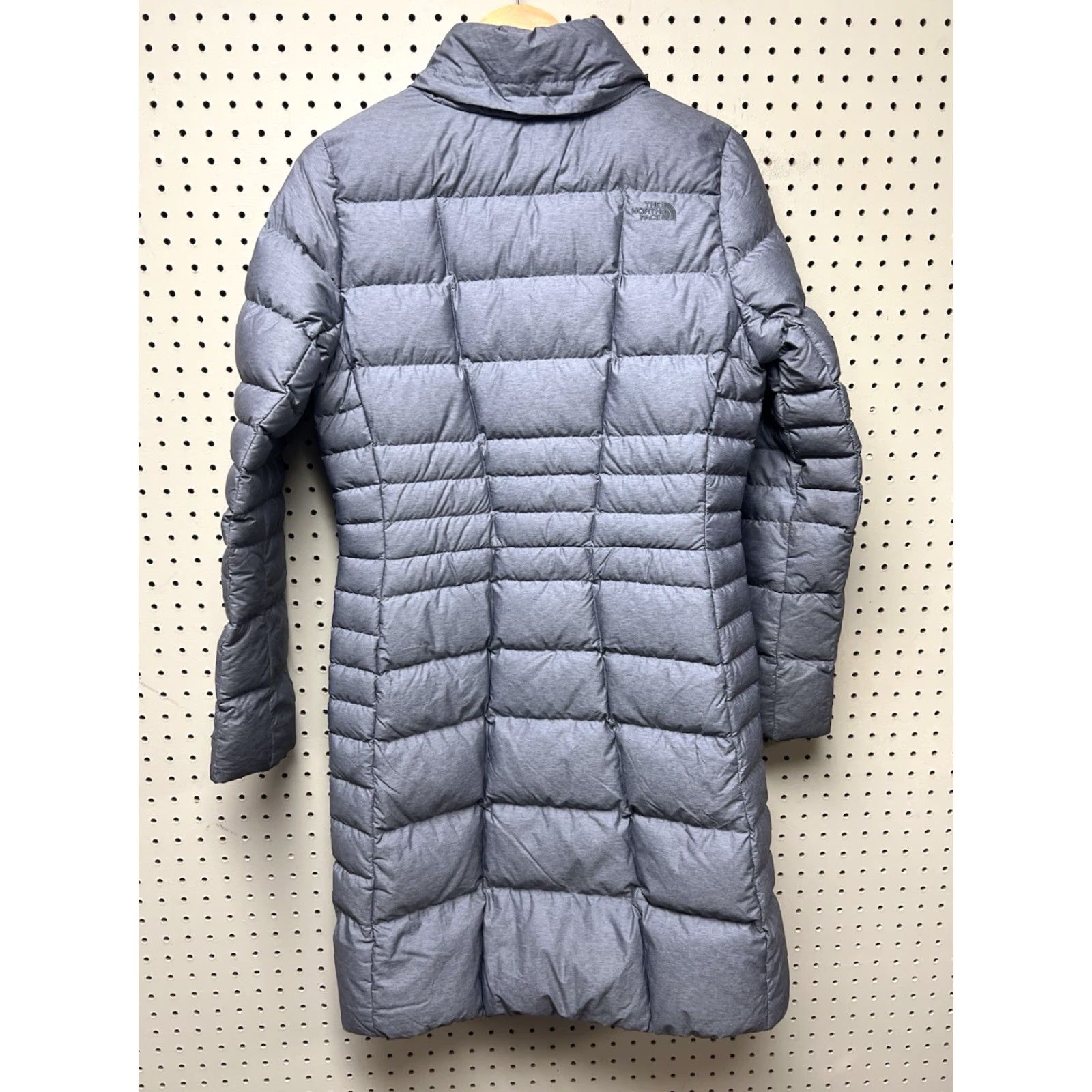 The North Face The North Face Coat Parka Down Winter Gray S Women's Hooded Long Puffer Parka Coat Down Insulation Zip Size S / US 4 / IT 40 - 2 Thumbnail