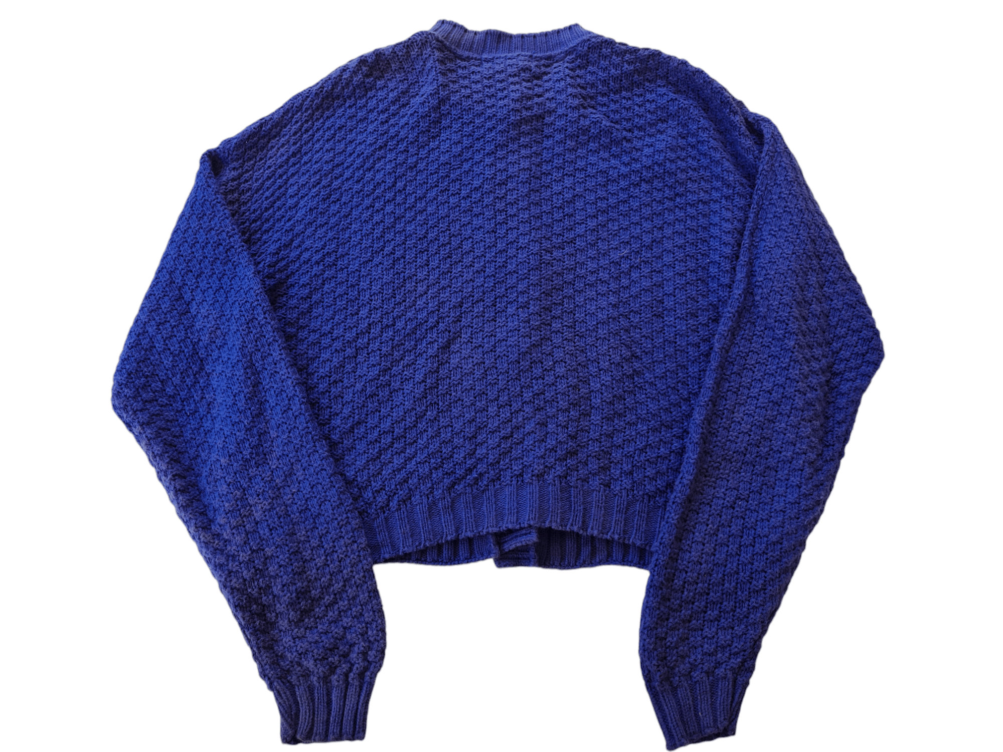 Eddie Bauer × Japanese Brand × Vintage VTG Eddie Bauer Cardigan Blue USA Size US M / EU 48-50 / 2 - 2 Thumbnail
